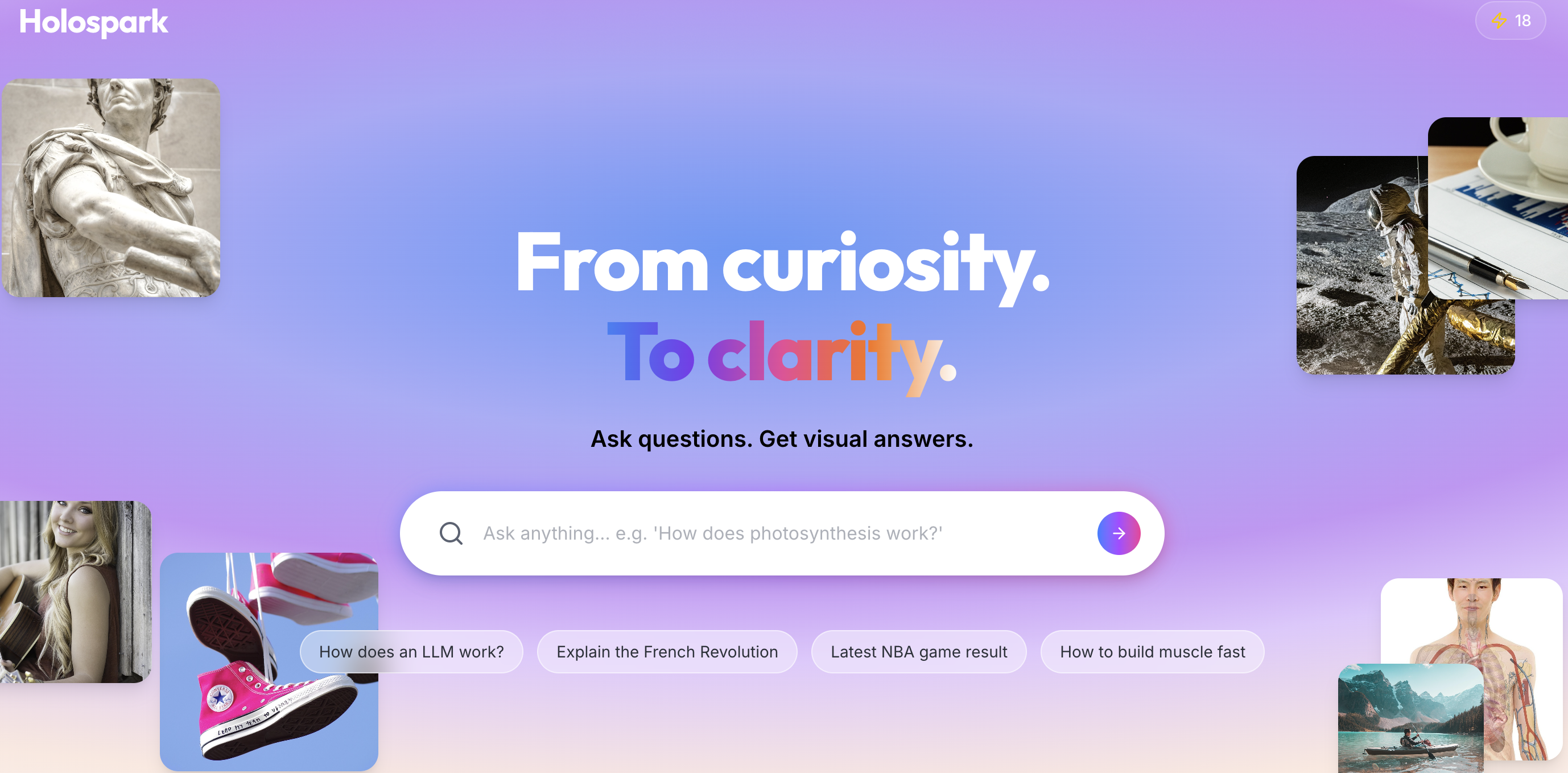Screenshot 1 of Holospark