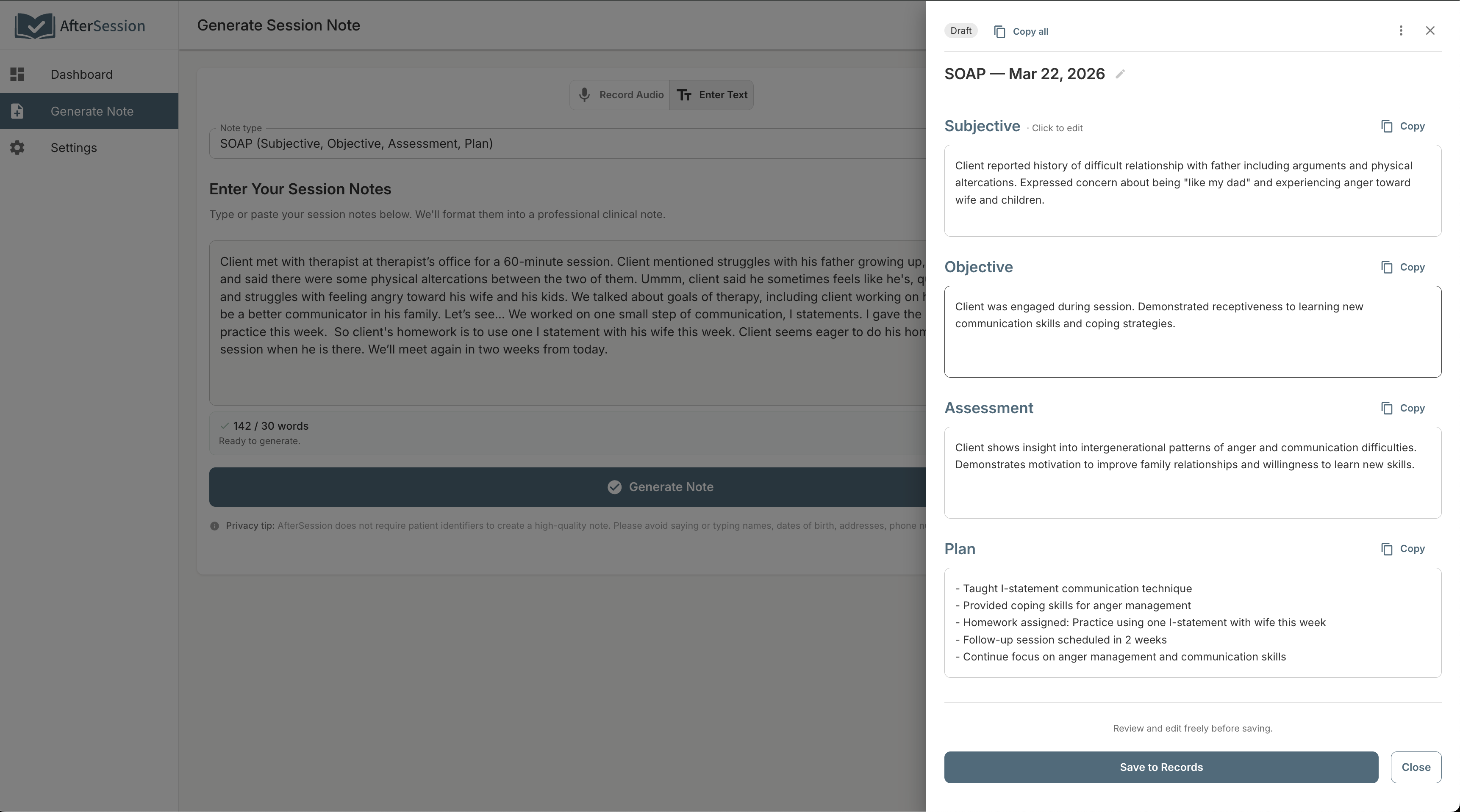 Screenshot 3 of AfterSession