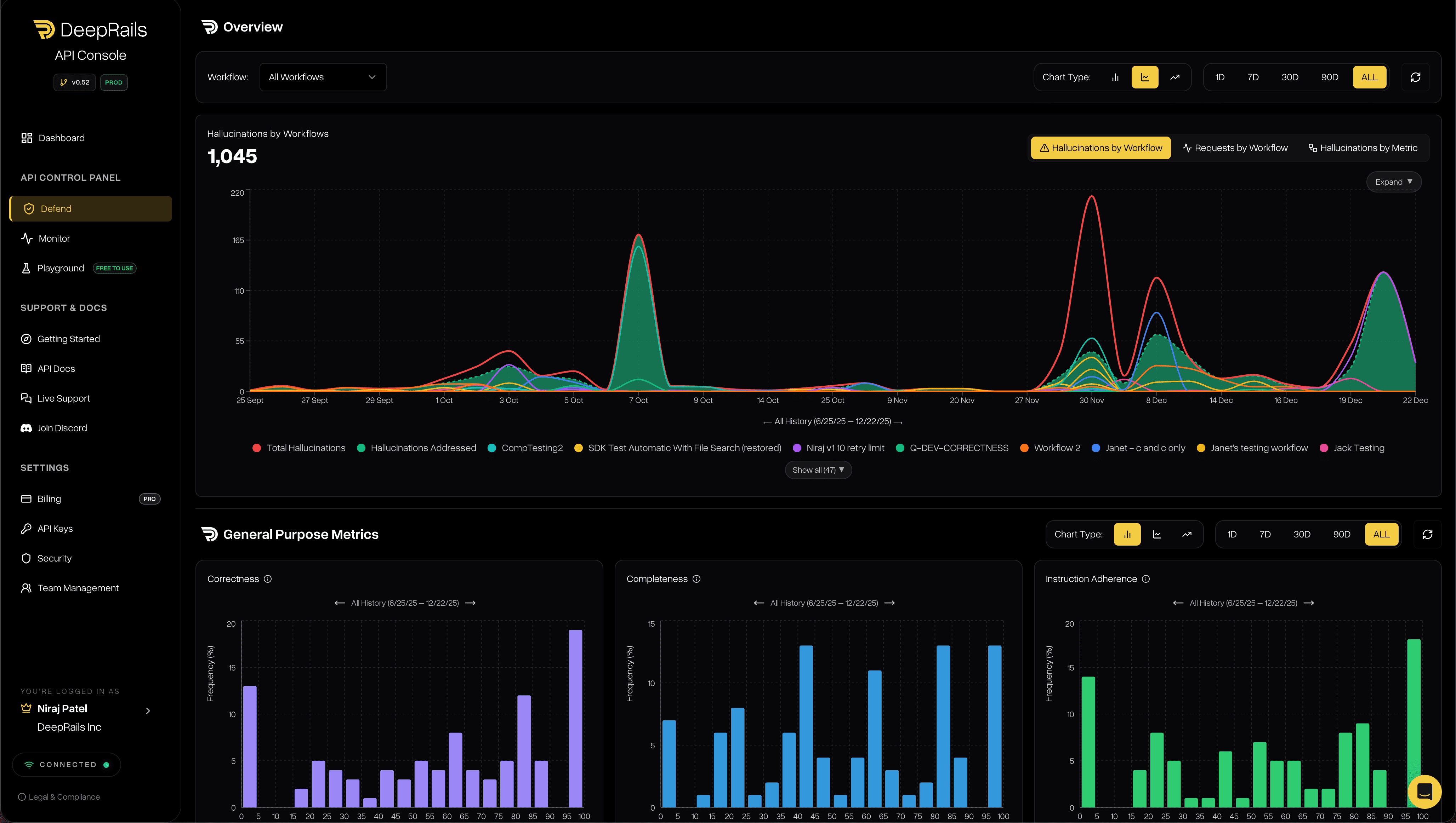 Screenshot 1 of DeepRails