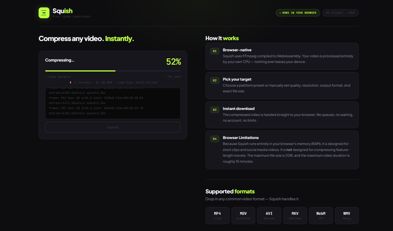 Screenshot 1 of Squish