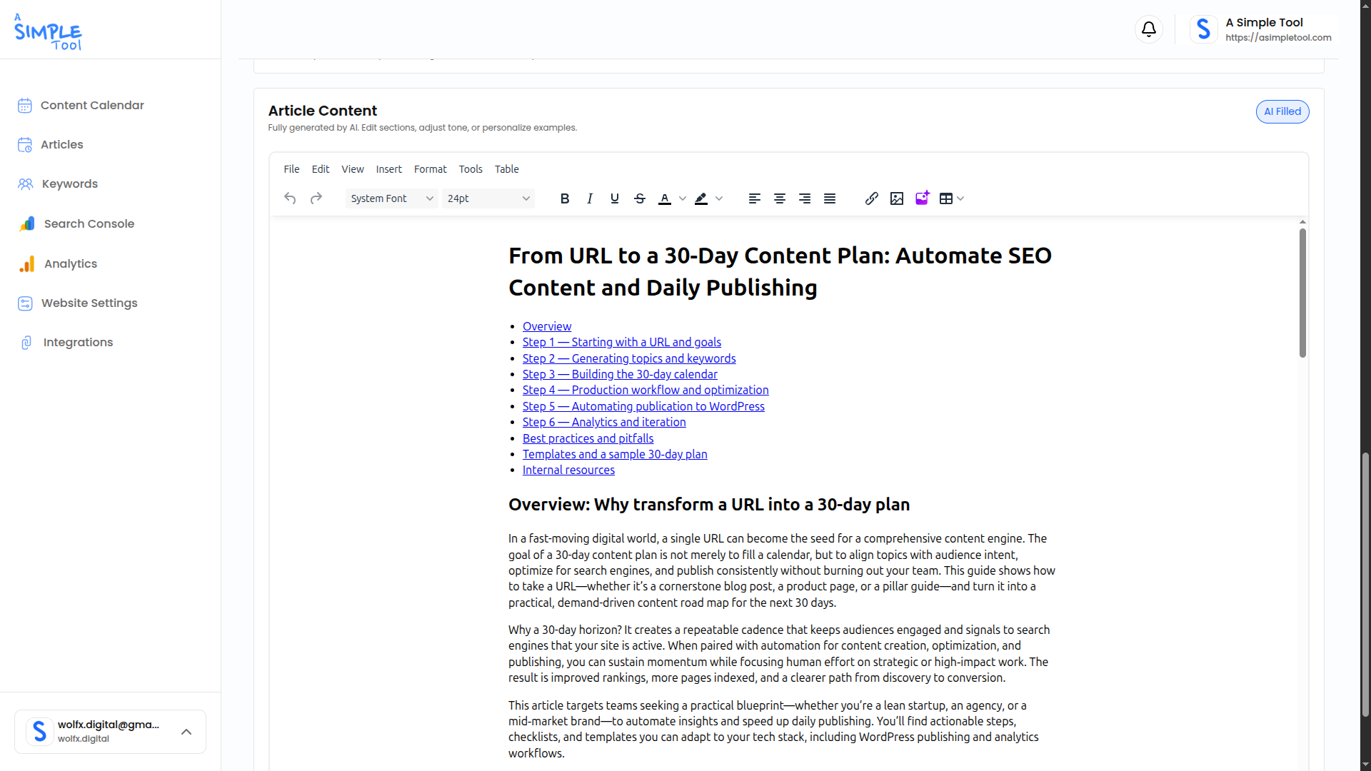 Screenshot 2 of A Simple Tool