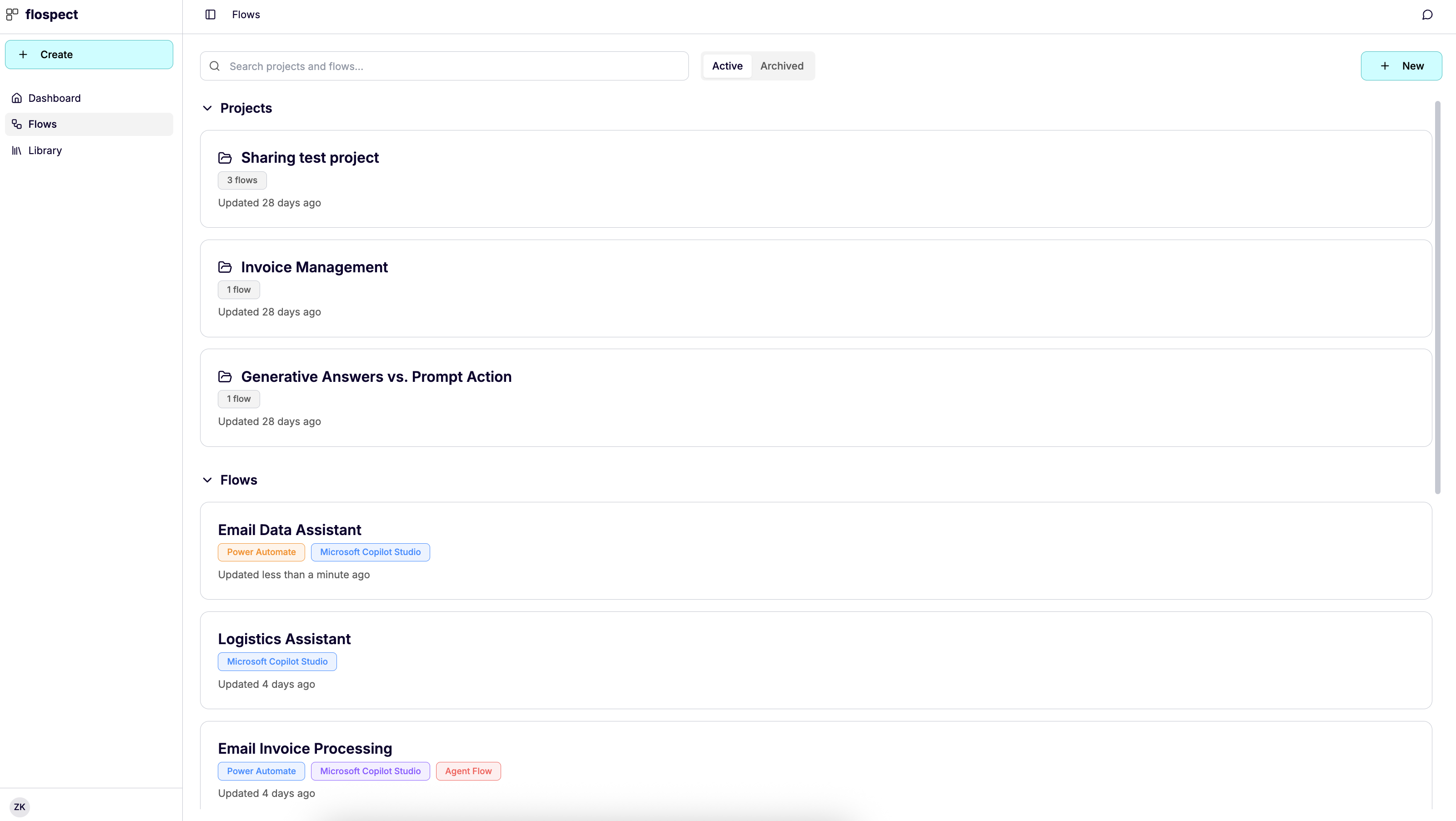 Screenshot 1 of flospect