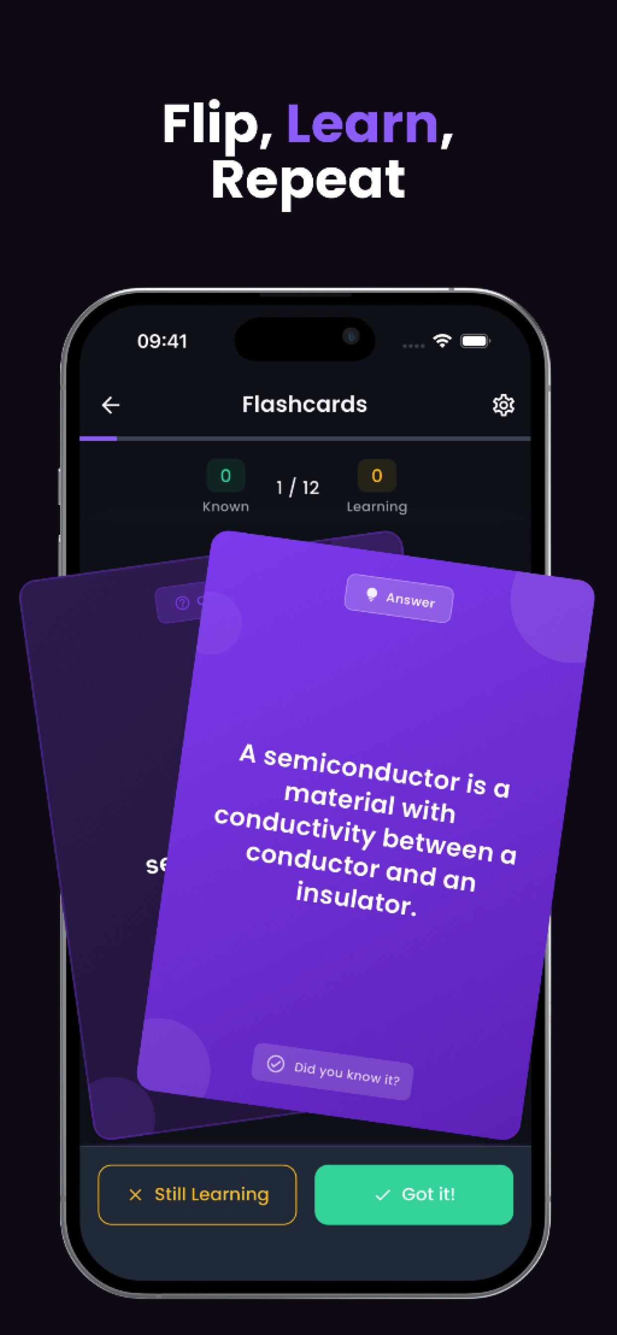 Screenshot 3 of Quiz Genius - AI Flashcards & Study App