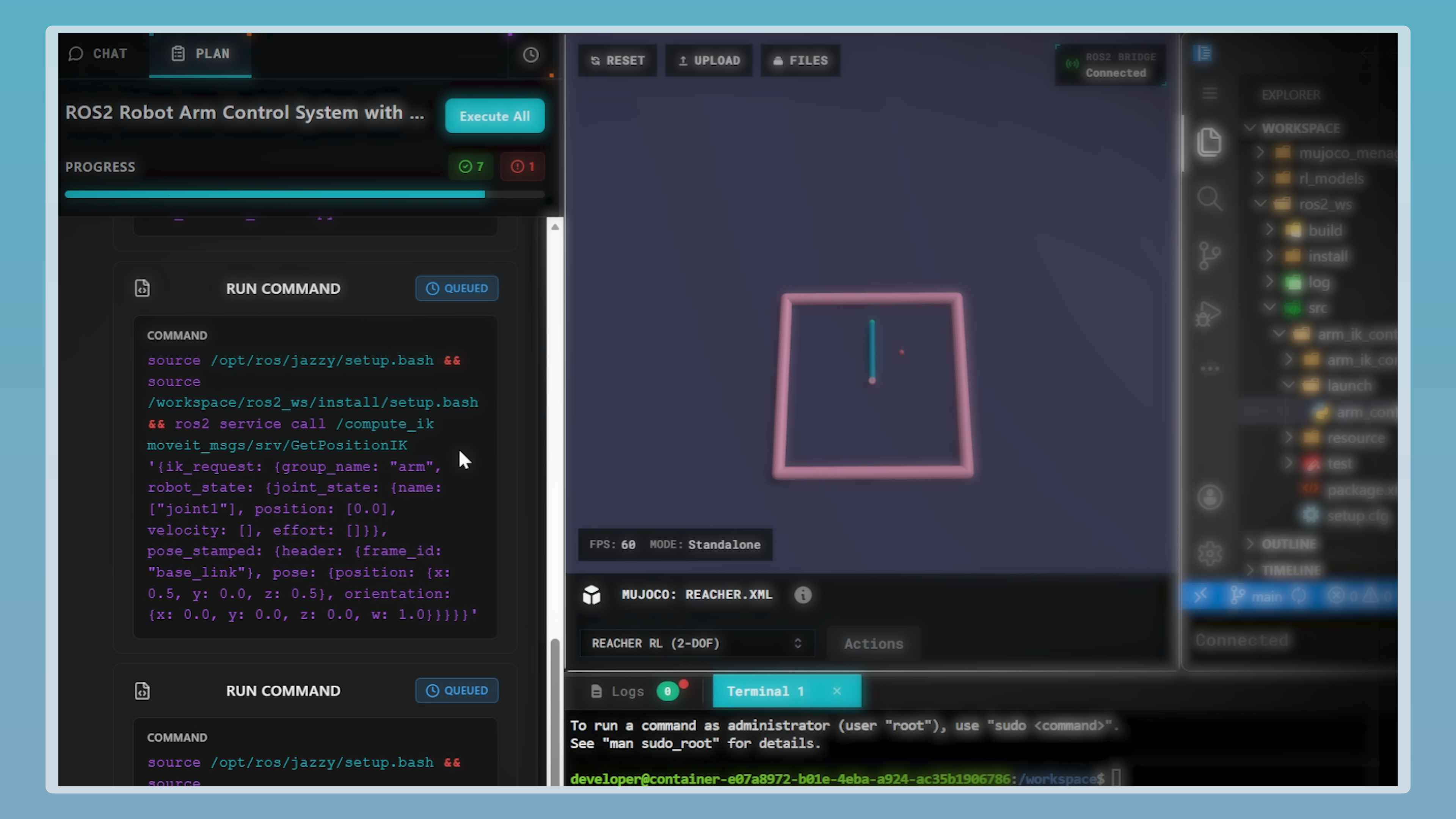 Screenshot 6 of OORB Studio, the Replit for robotics