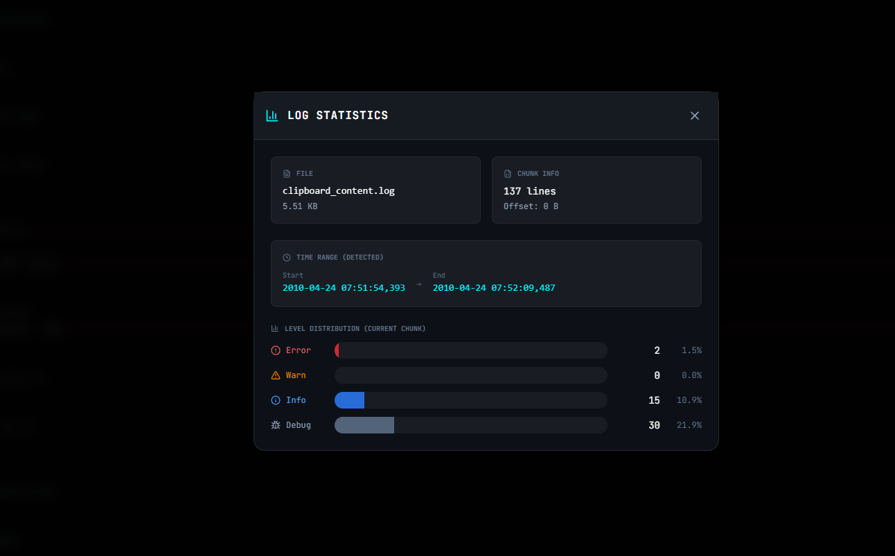 Screenshot 3 of Log Voyager