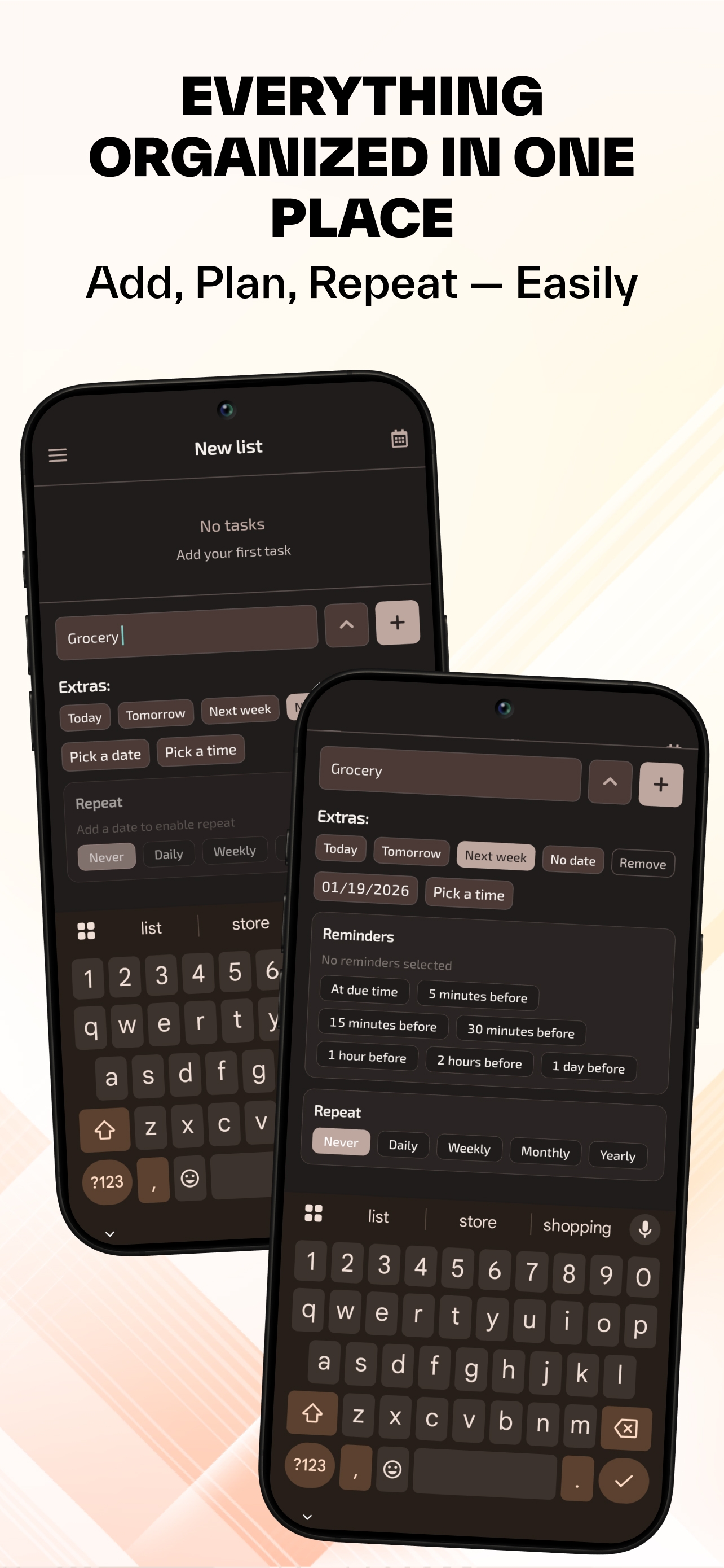 Screenshot 4 of QuickDone: Minimalistic To-Do List