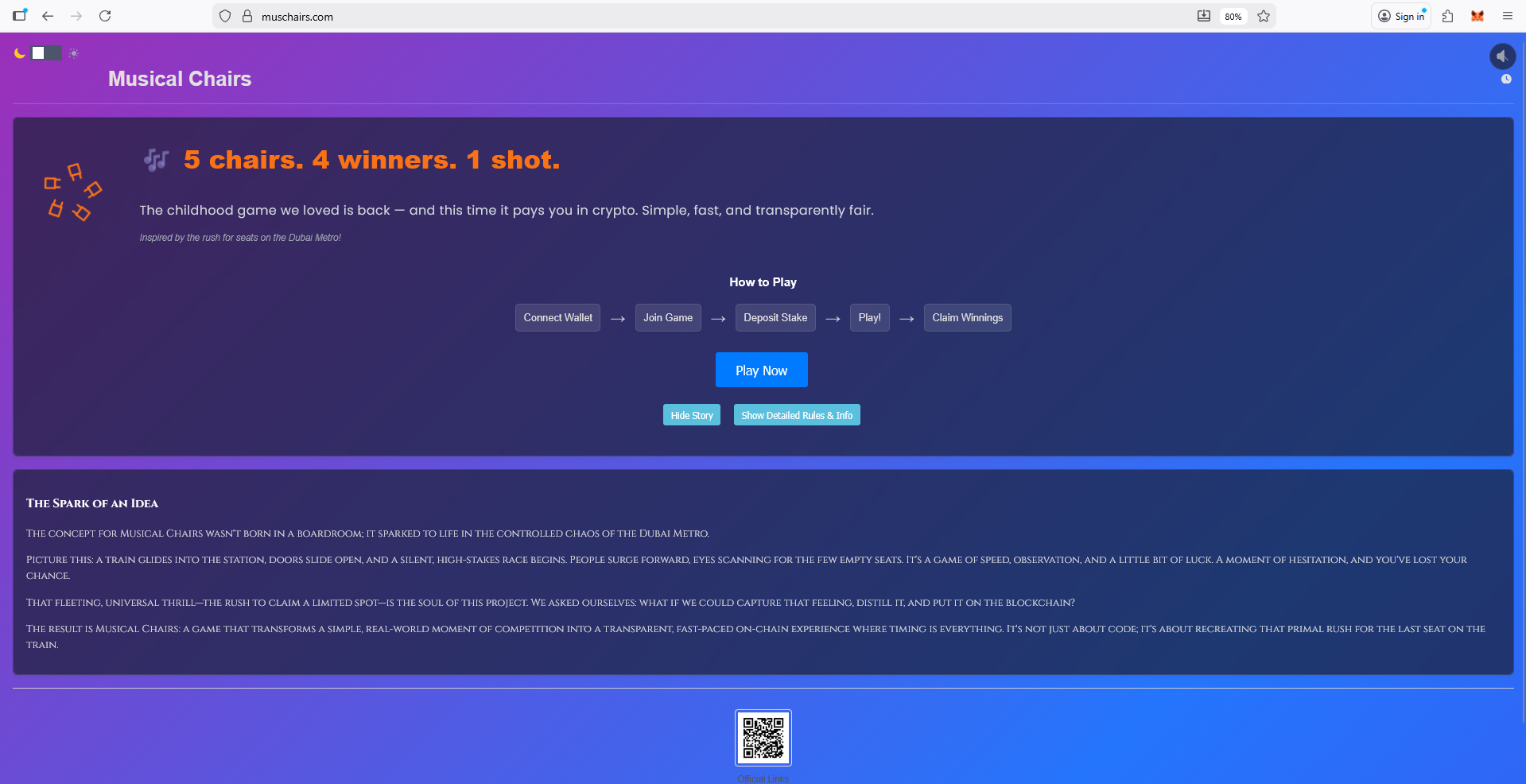 Screenshot 2 of Musical Chairs