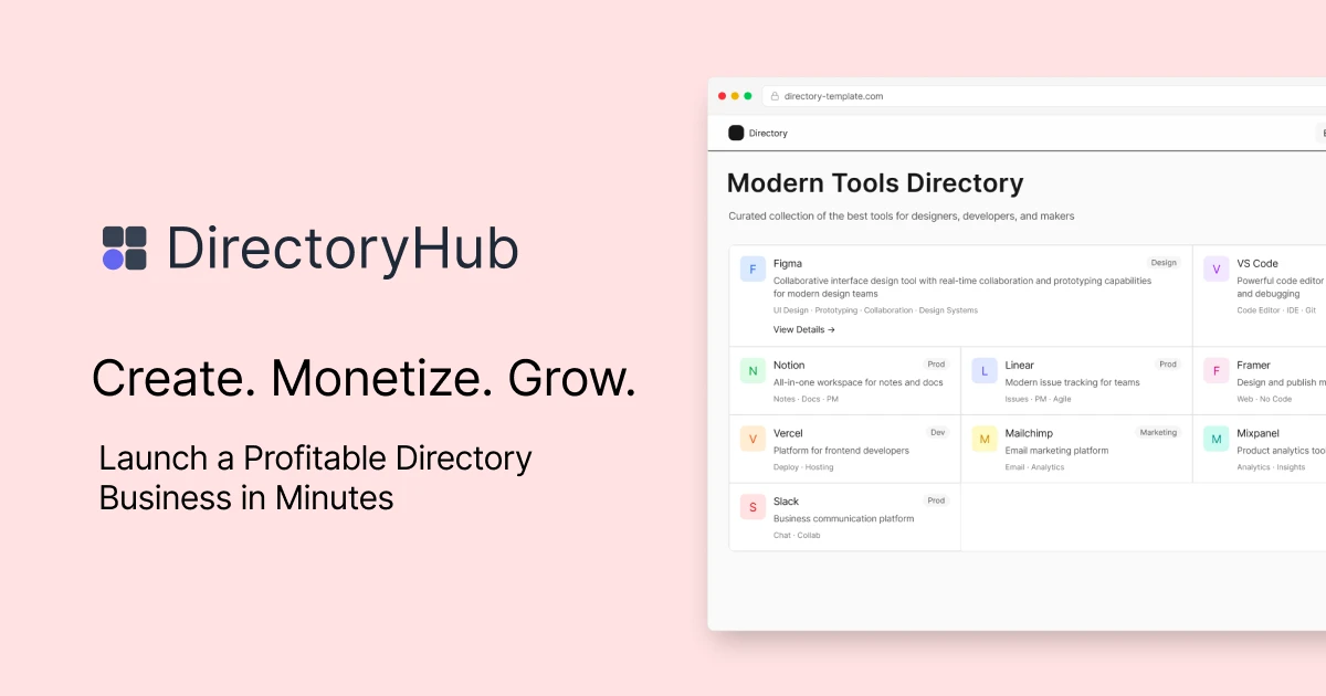 Screenshot 1 of DirectoryHub