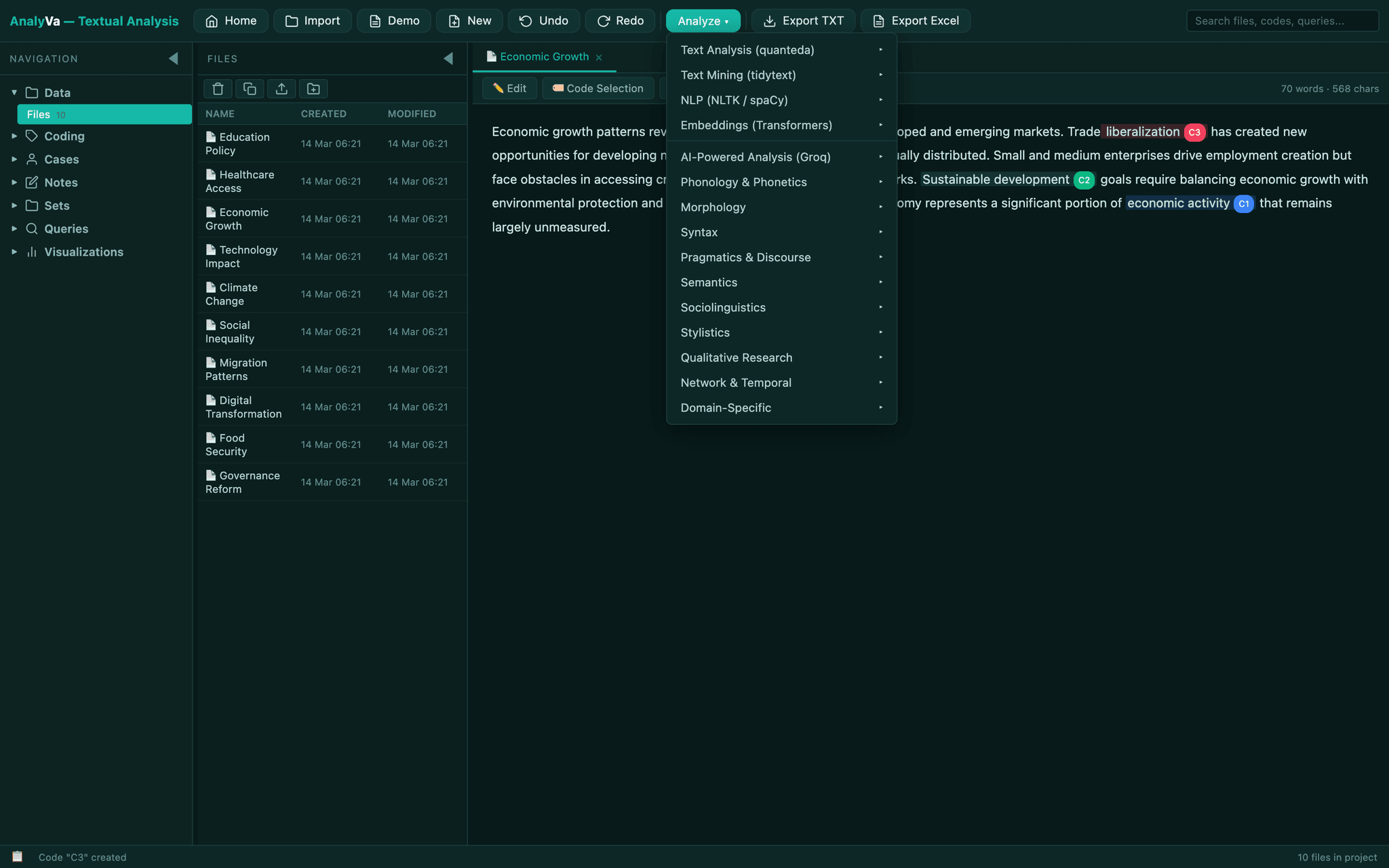 Screenshot 8 of AnalyVa