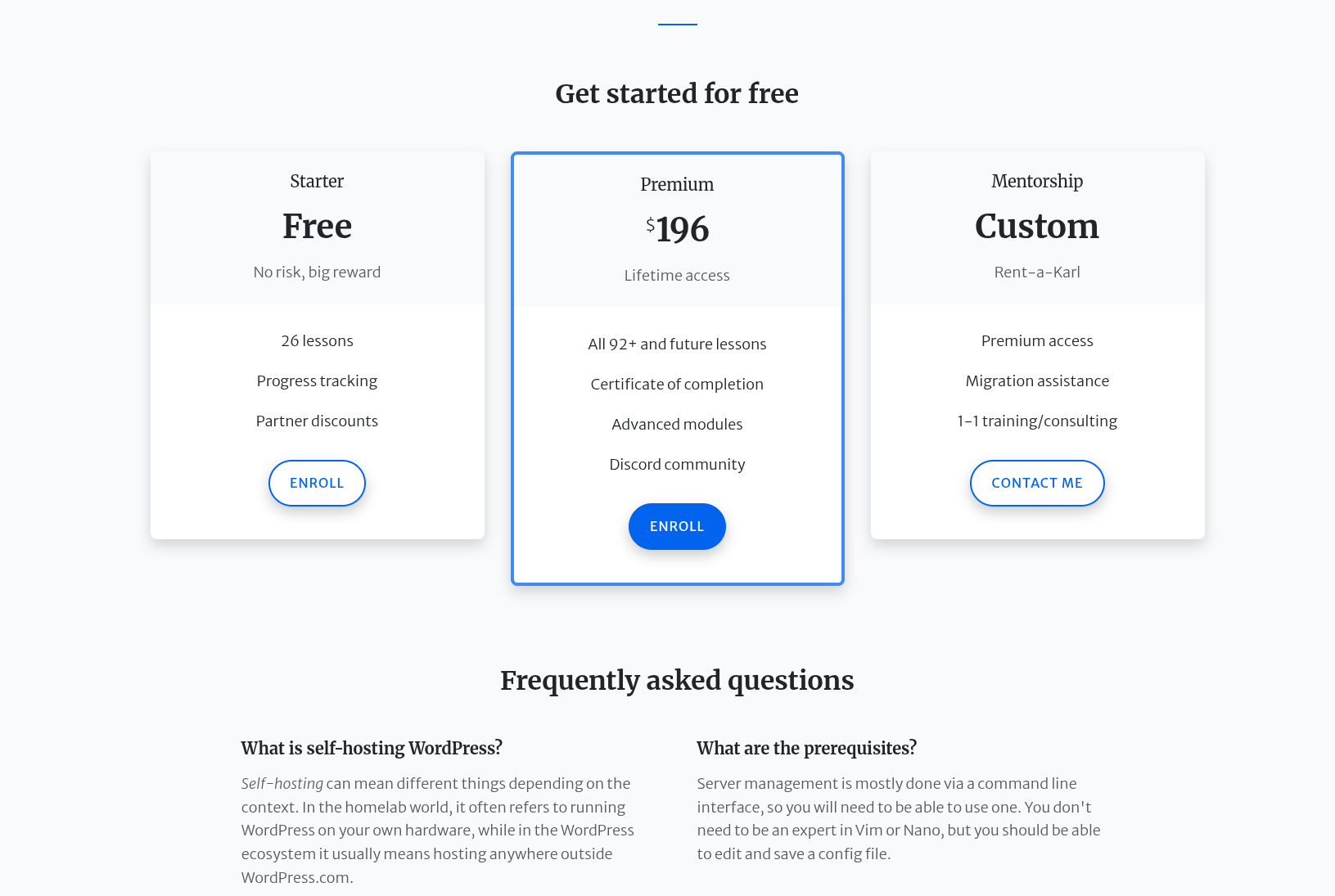 Screenshot 3 of Self-hosting WordPress Course