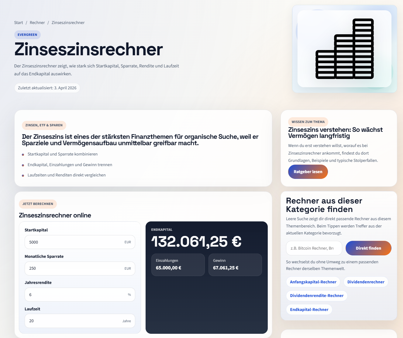 Screenshot 2 of Dailyrechner.de