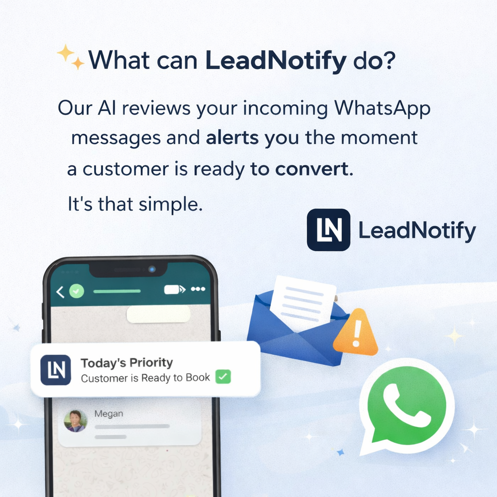 Screenshot 1 of LeadNotify