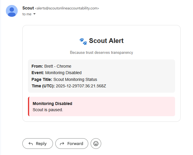 Screenshot 5 of Scout - Online Accountability