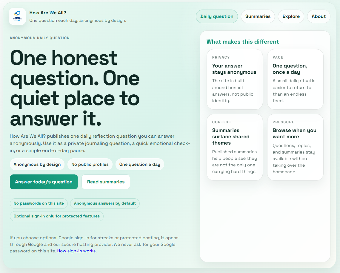 Screenshot 3 of How Are We All?