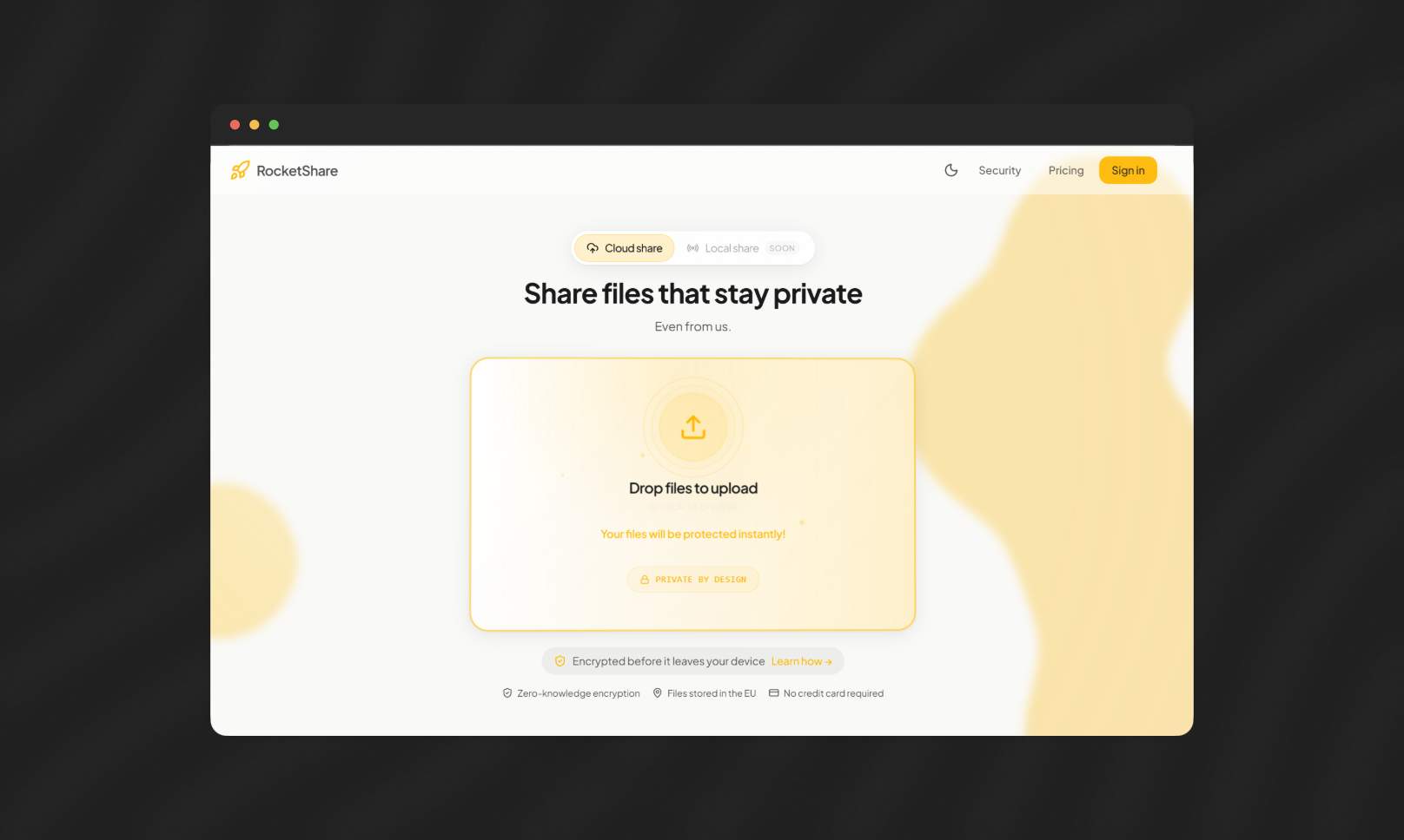 Screenshot 1 of RocketShare