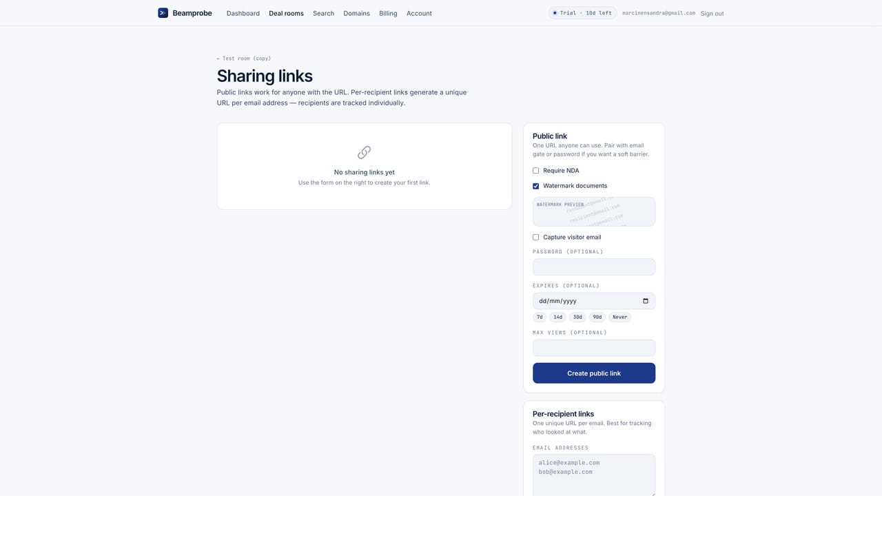 Screenshot 2 of Beamprobe