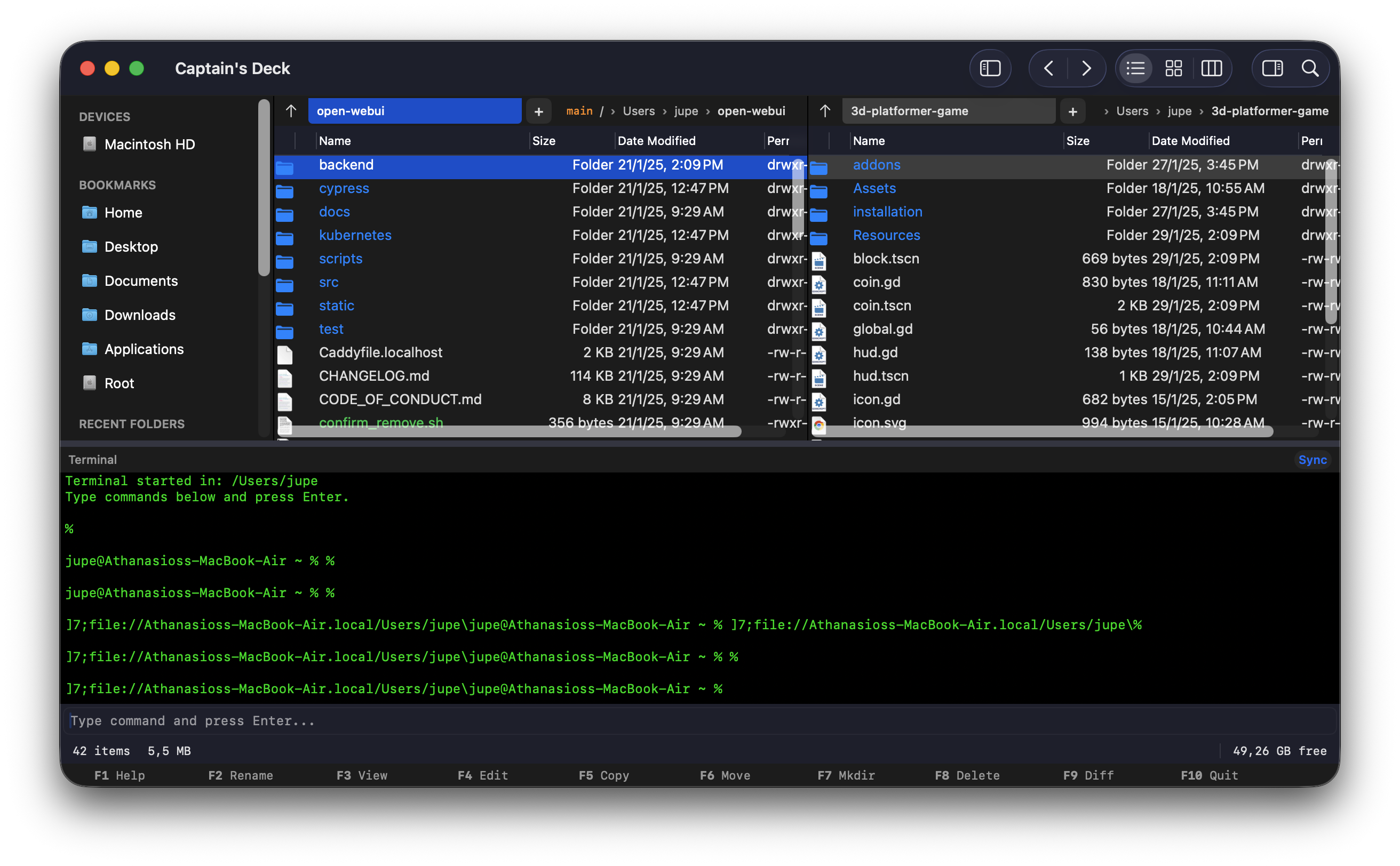 Screenshot 1 of Captain's Deck