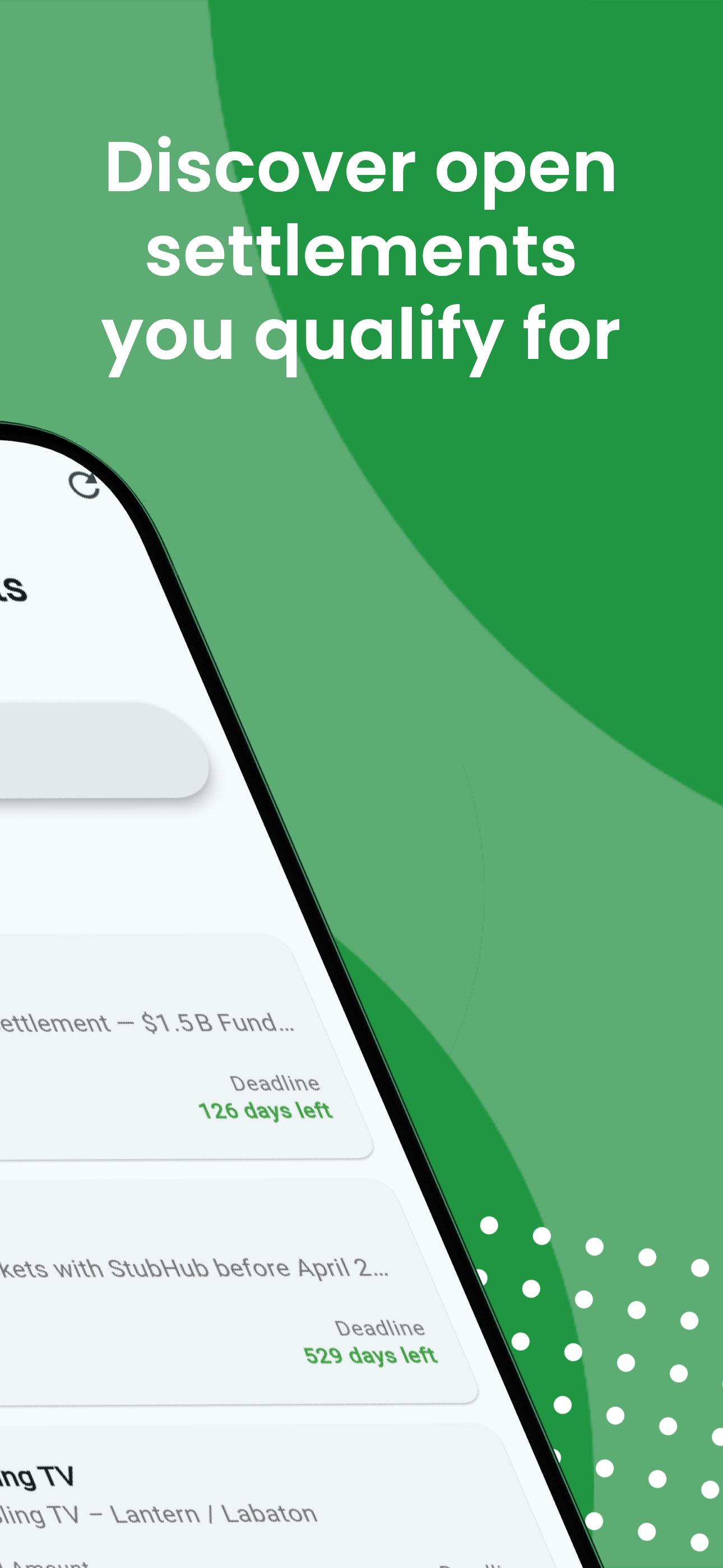 Screenshot 2 of Reclaimr - Find Money Companies Owe You