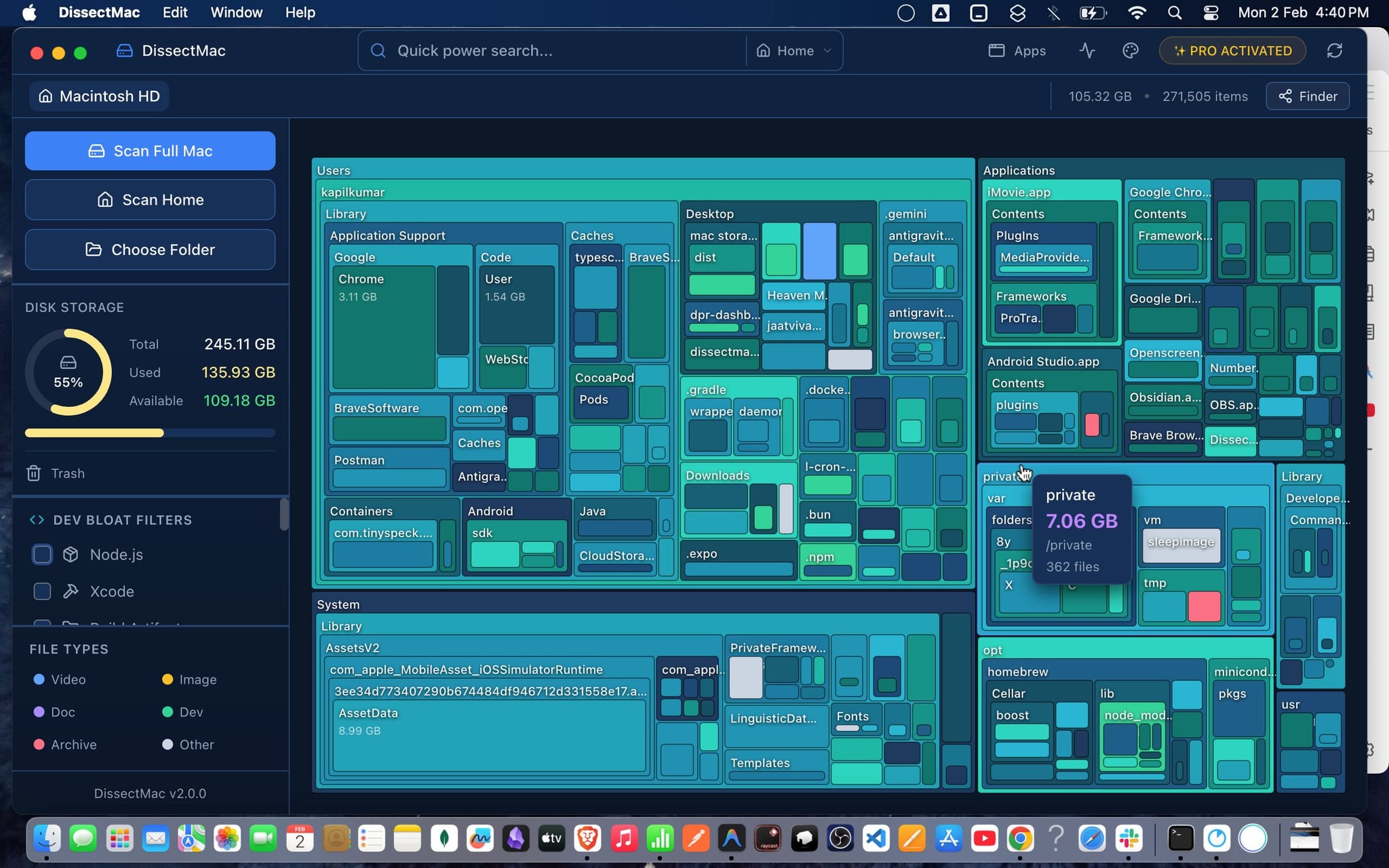 Screenshot 3 of DissectMac
