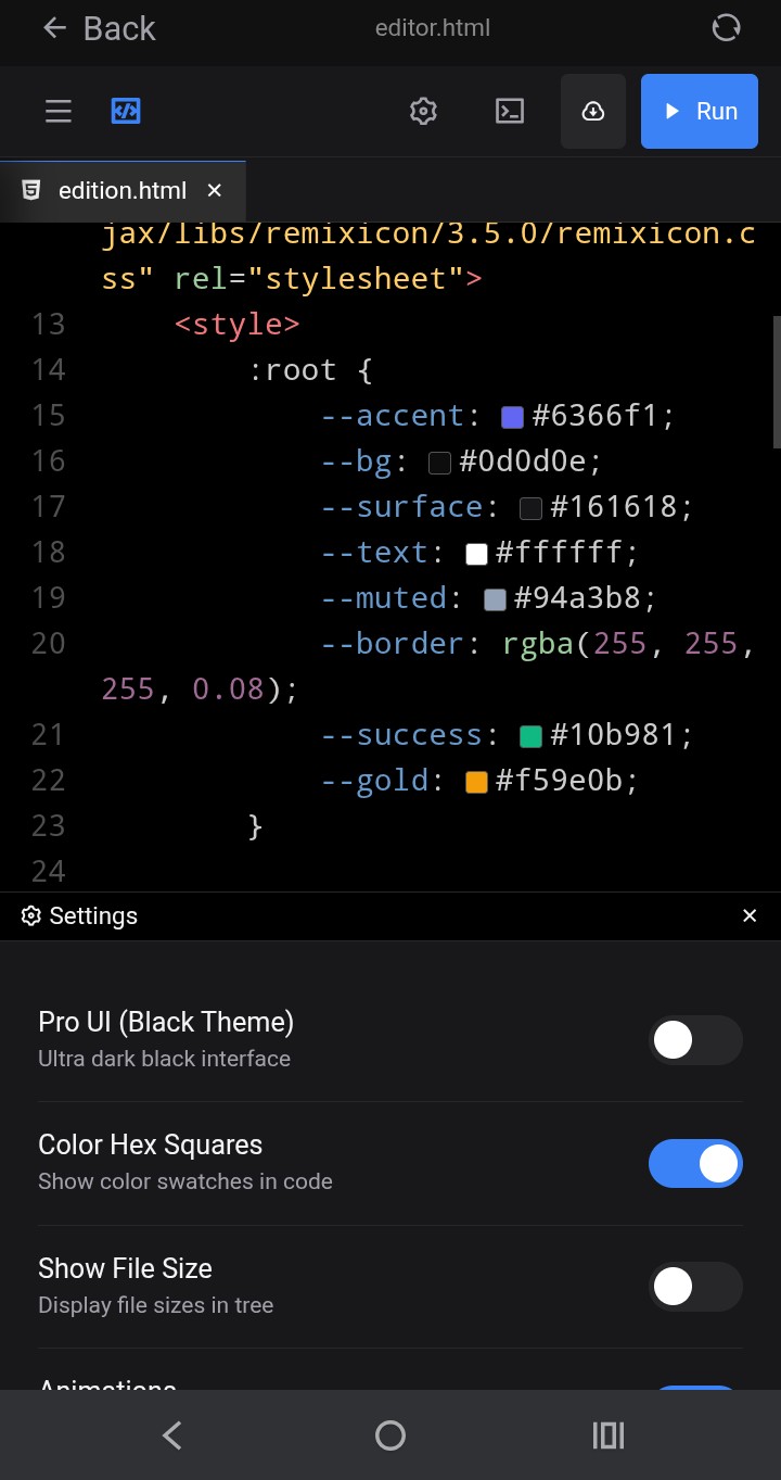 Screenshot 4 of Beyoneer IDE