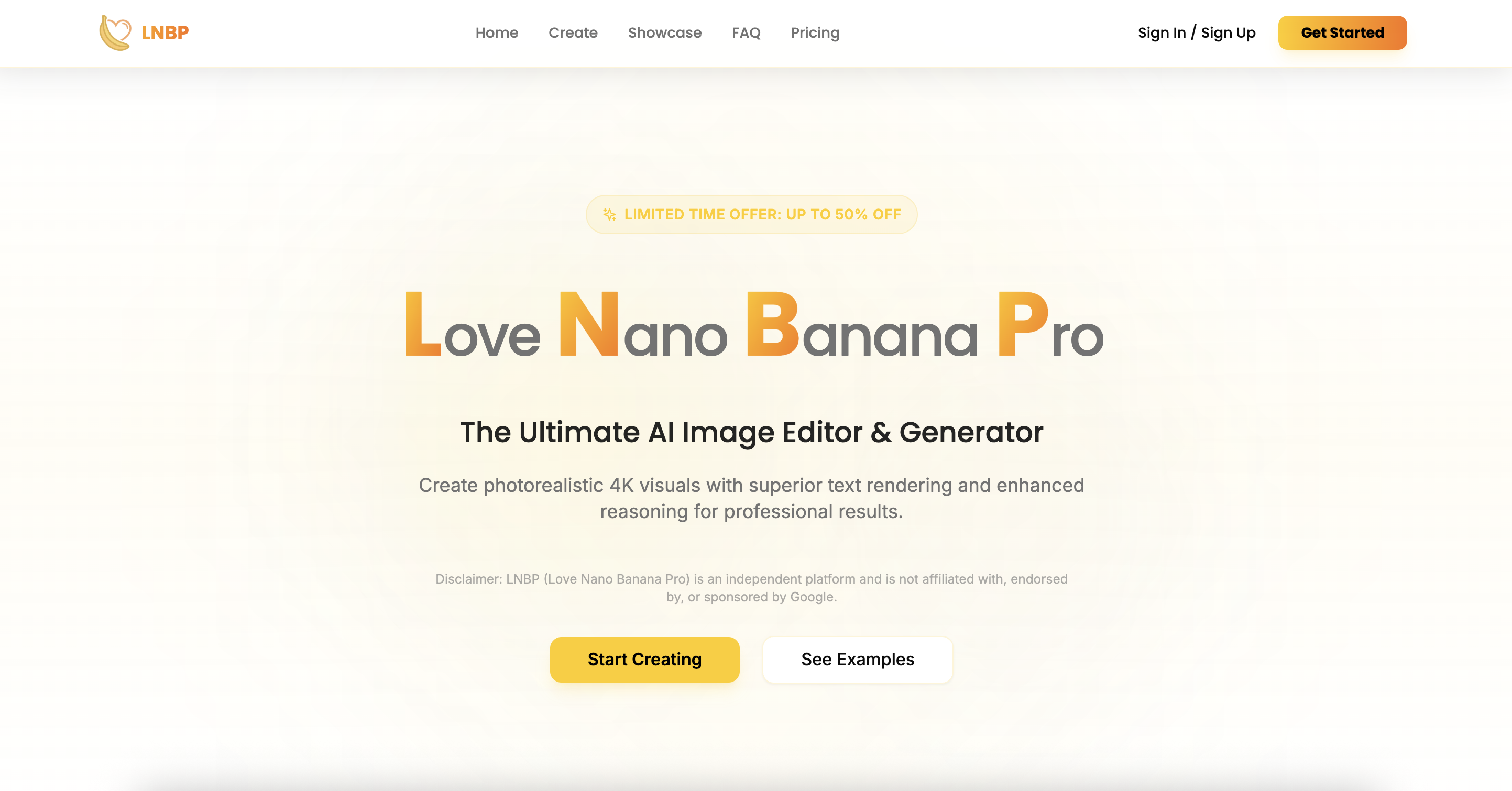 Screenshot 1 of LNBP - Love Nano Banana Pro