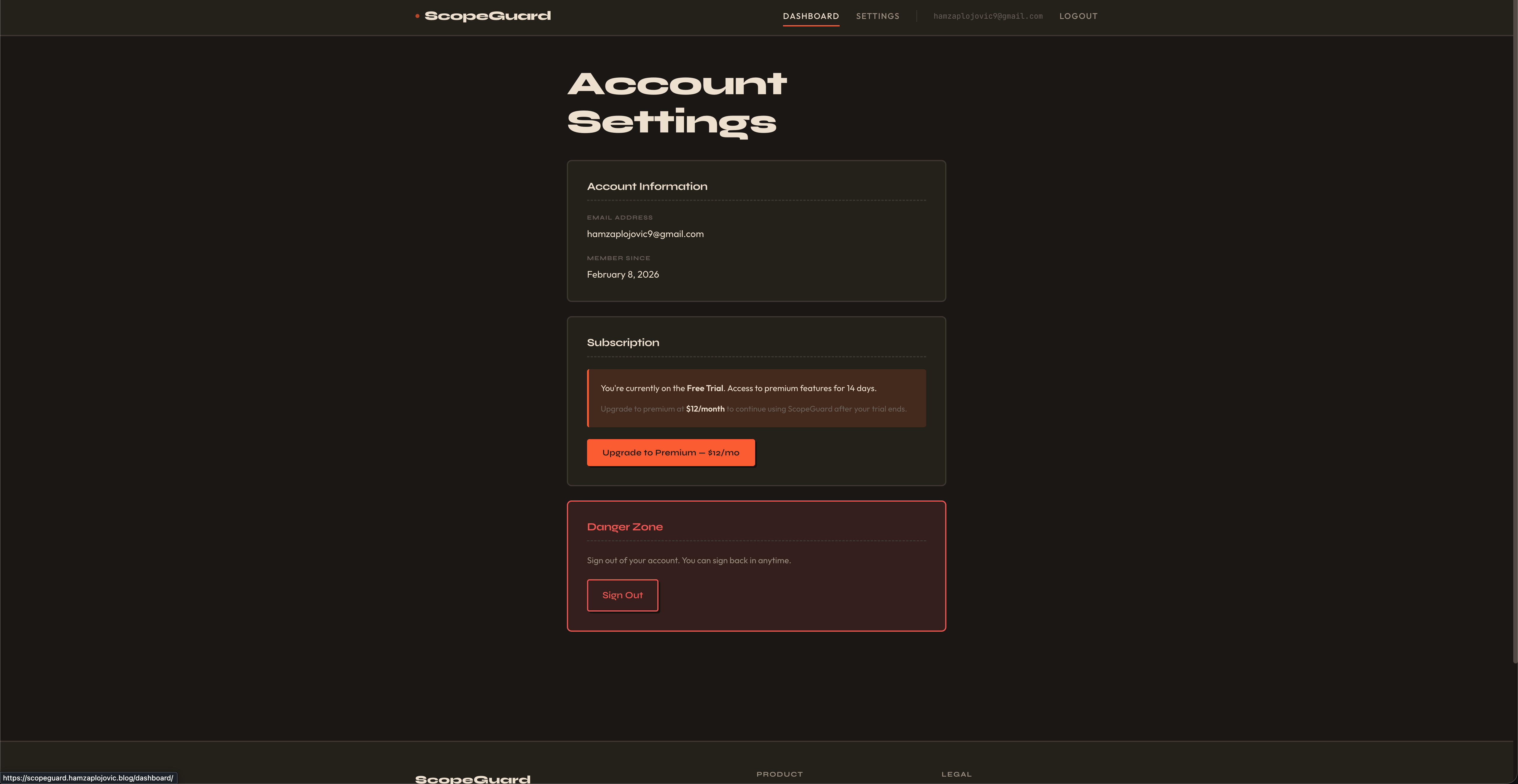 Screenshot 4 of ScopeGuard