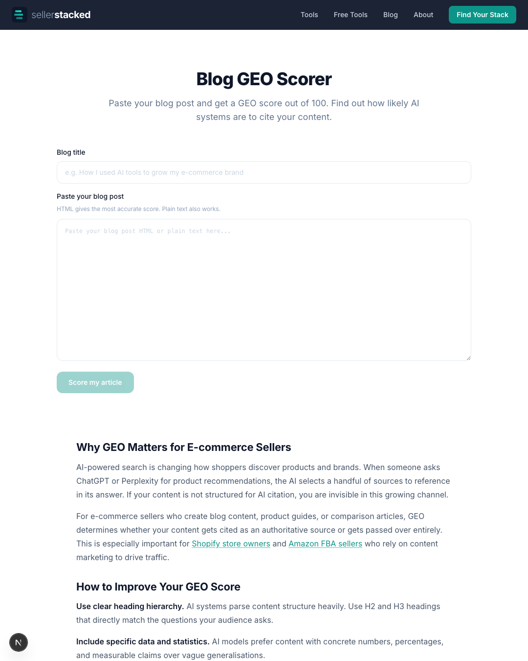 Screenshot 5 of Seller Stacked