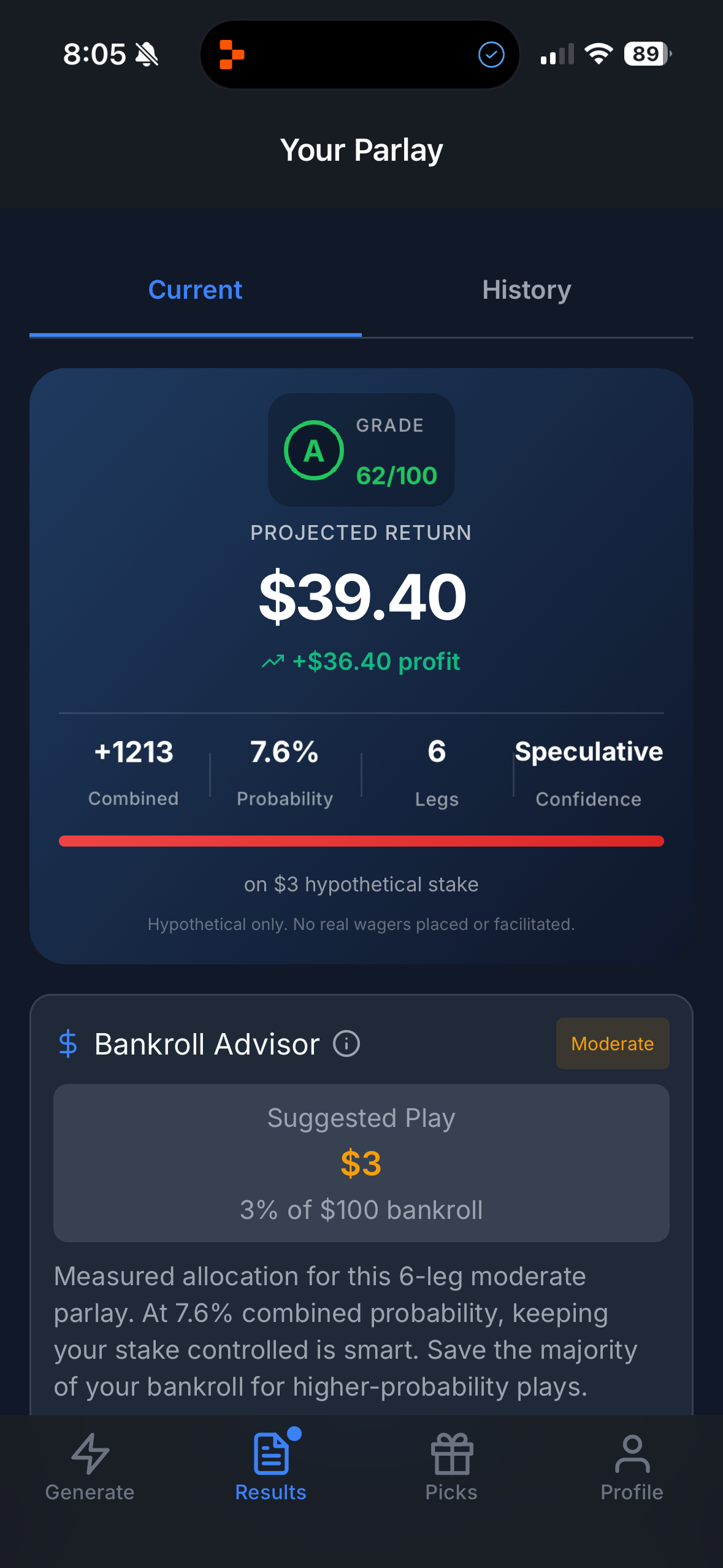 Screenshot 4 of Parlay Pilot