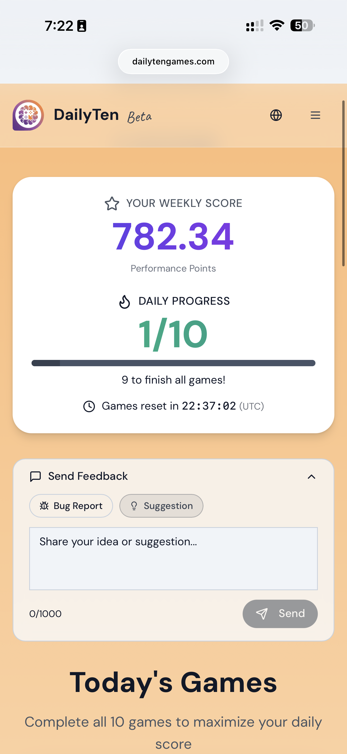 Screenshot 3 of DailyTen