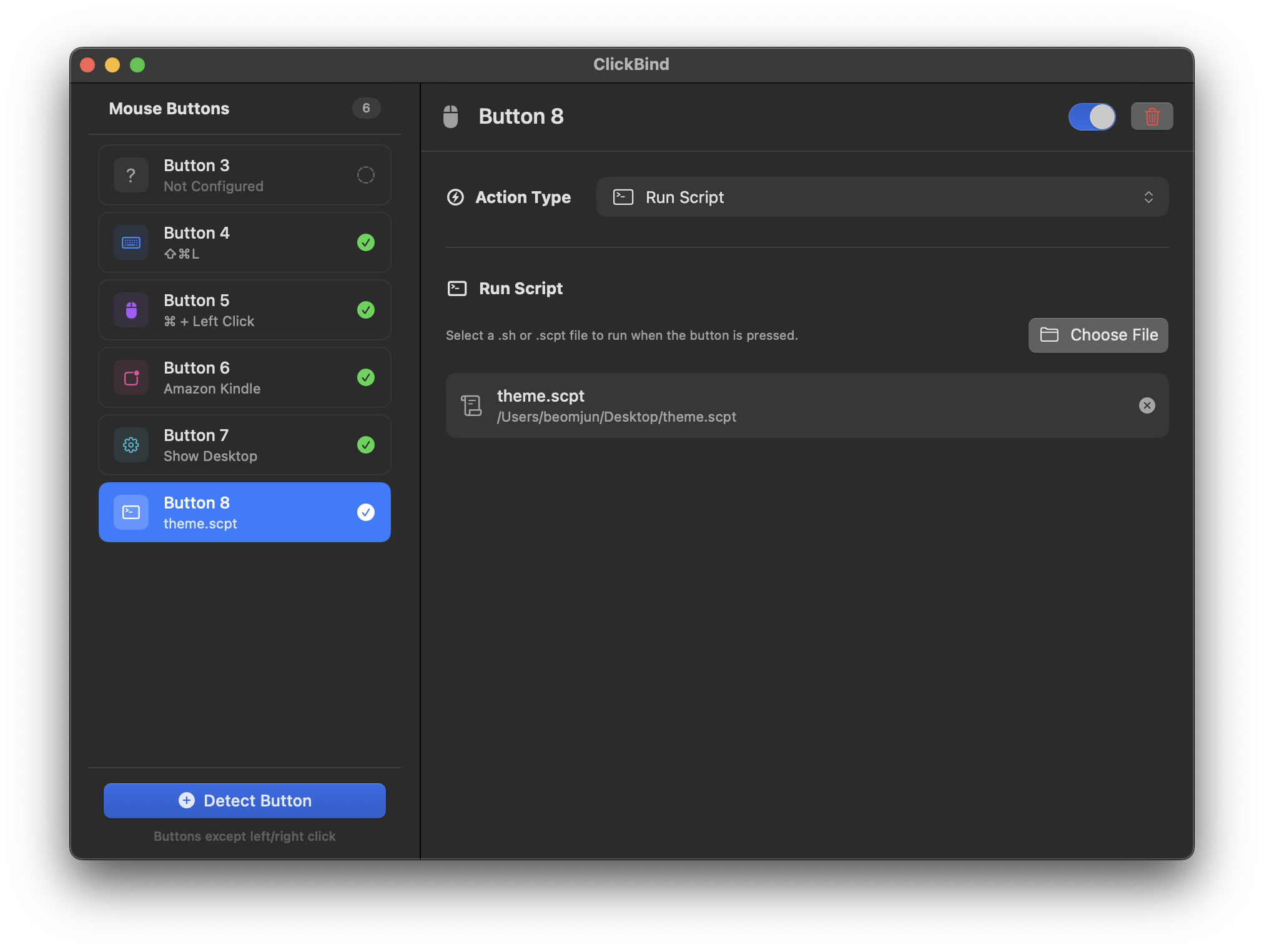 Screenshot 7 of ClickBind
