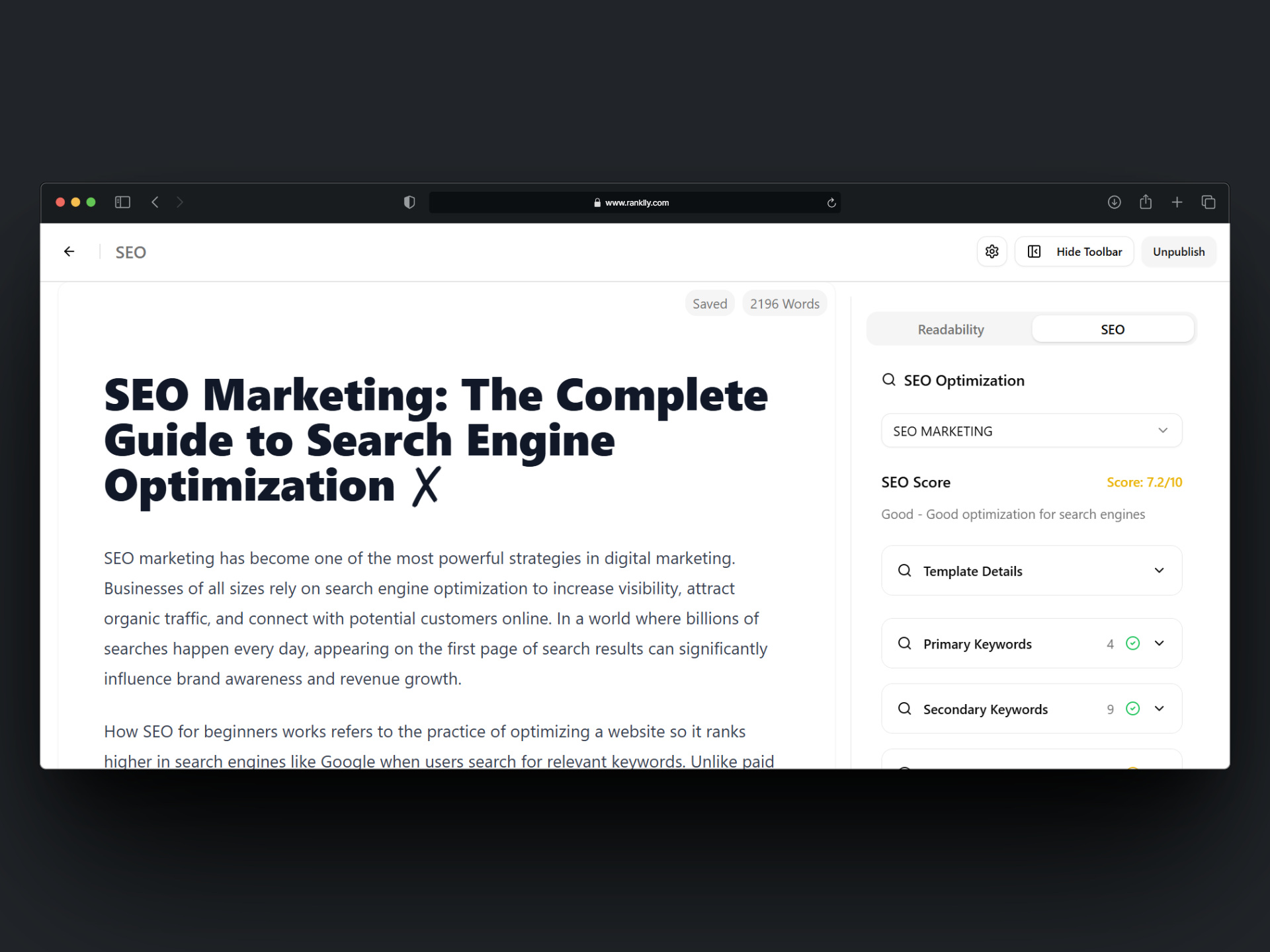 Screenshot 2 of Ranklly