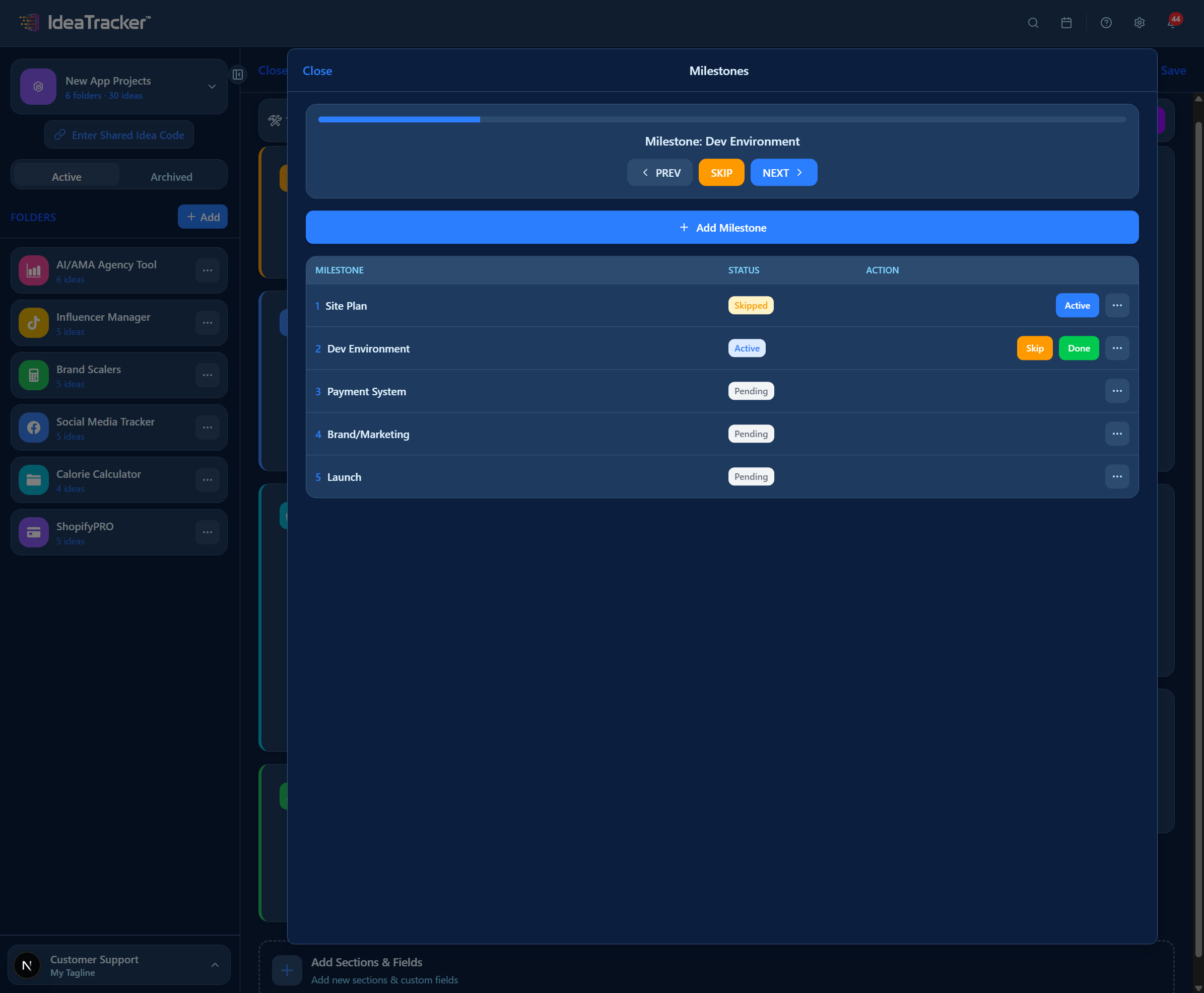 Screenshot 7 of IdeaTracker