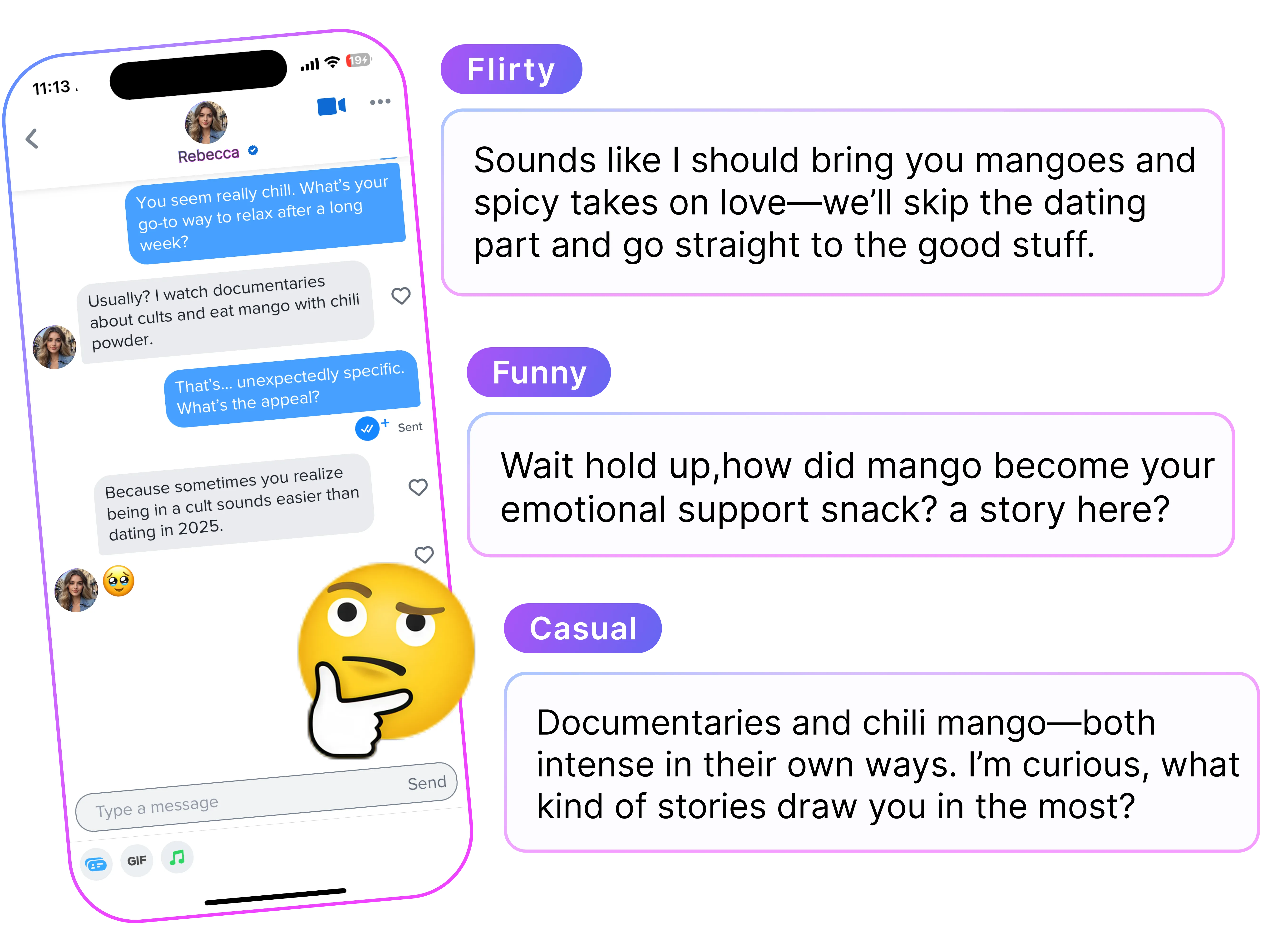 Screenshot 1 of Datinghelp AI
