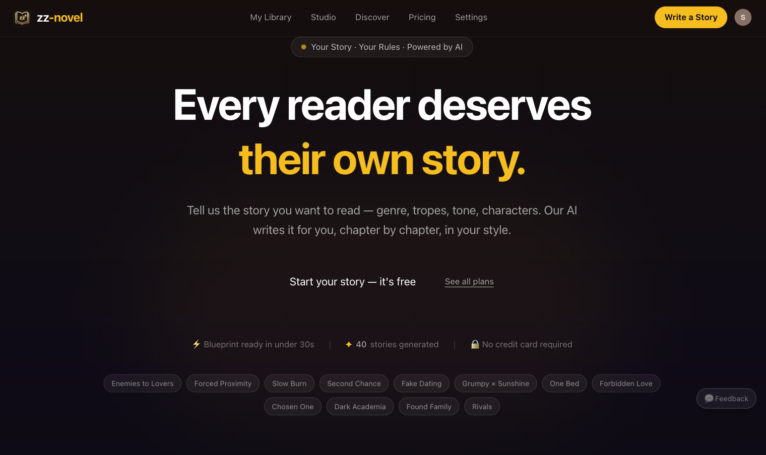 Screenshot 2 of zz-novel