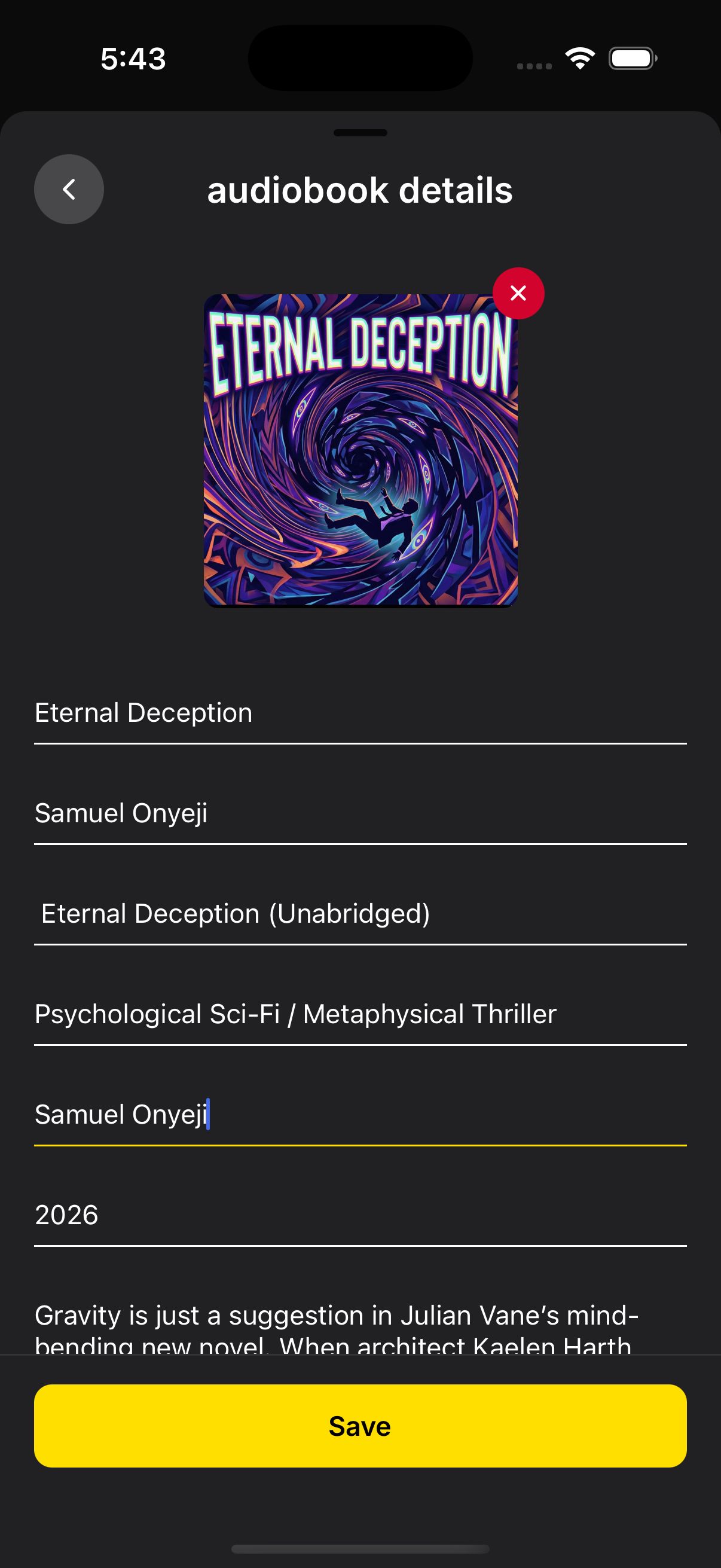 Screenshot 2 of M4Bindr