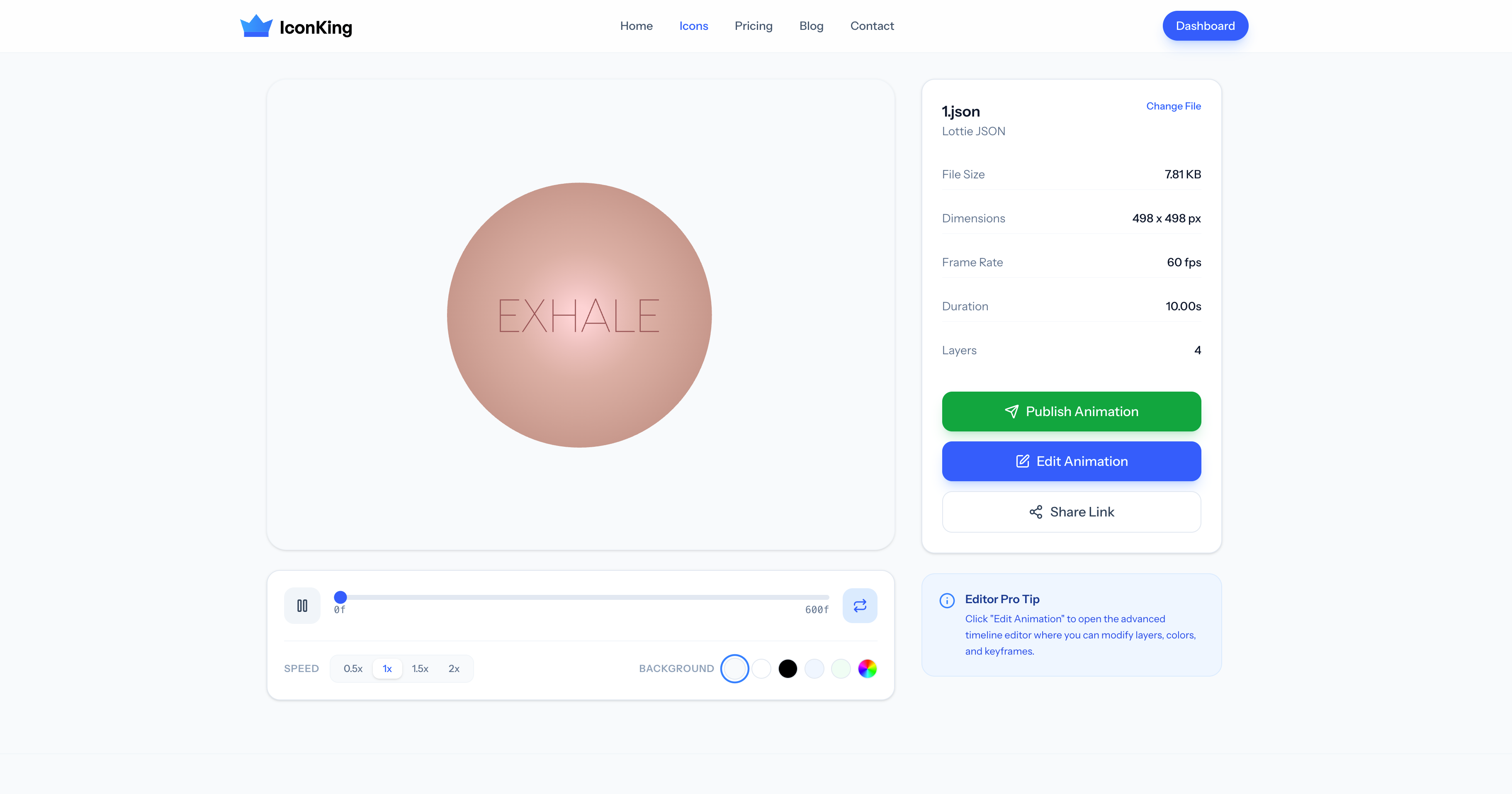 Screenshot 2 of IconKing
