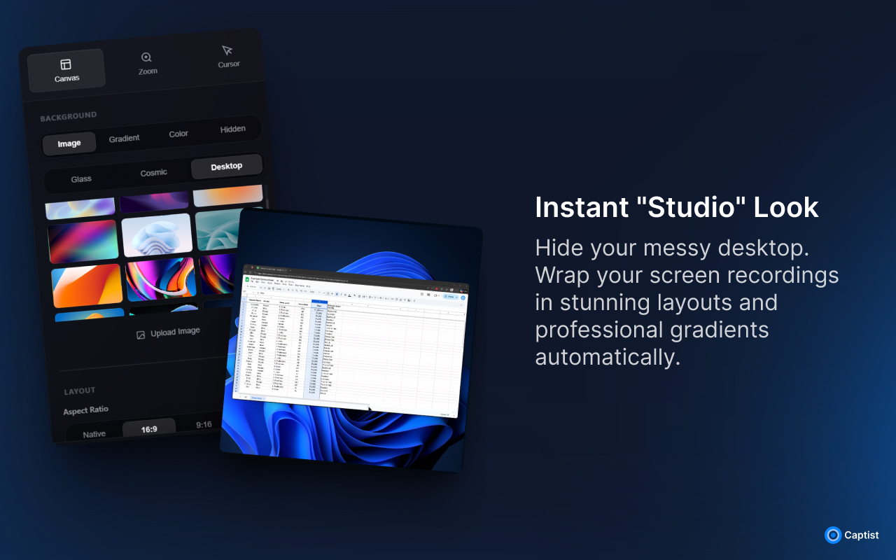 Screenshot 5 of Captist - Screen Recorder & Auto Zoom