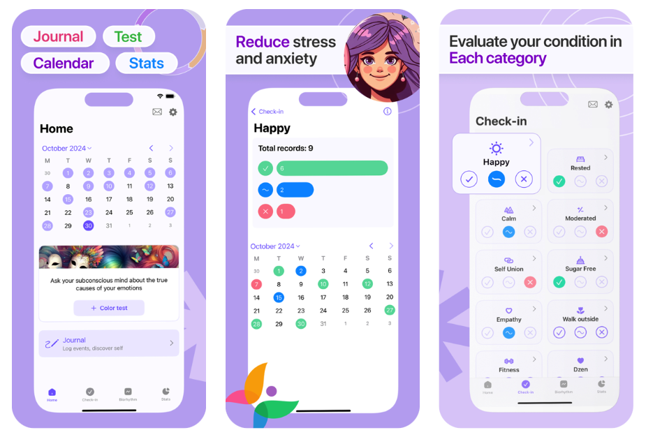 Screenshot 1 of Emotion - Stress and Anxiety Relief