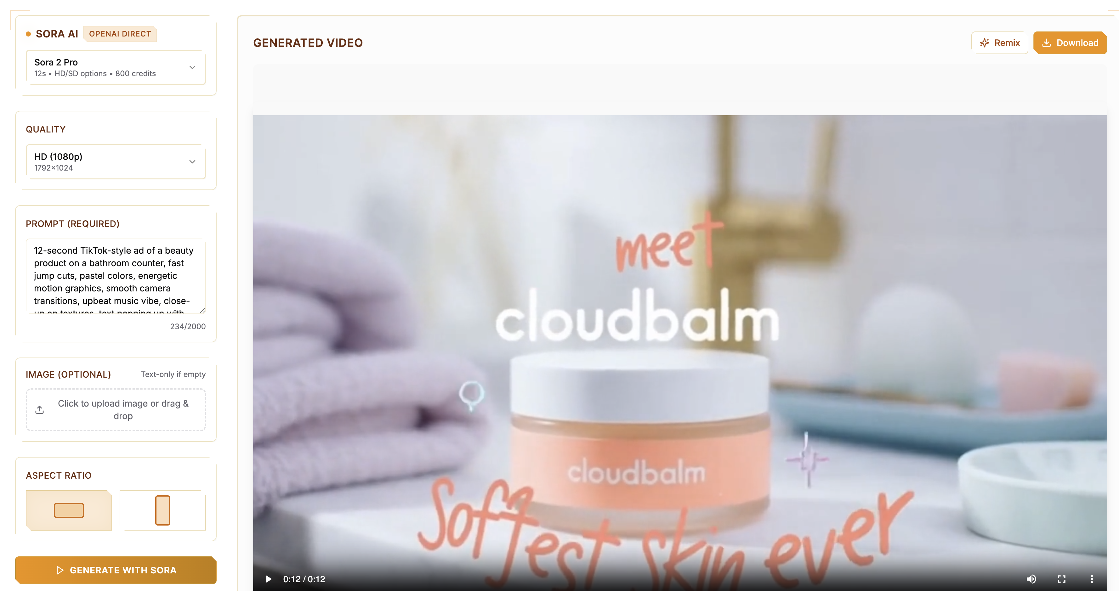 Screenshot 1 of Filtrix AI - Product Video Maker