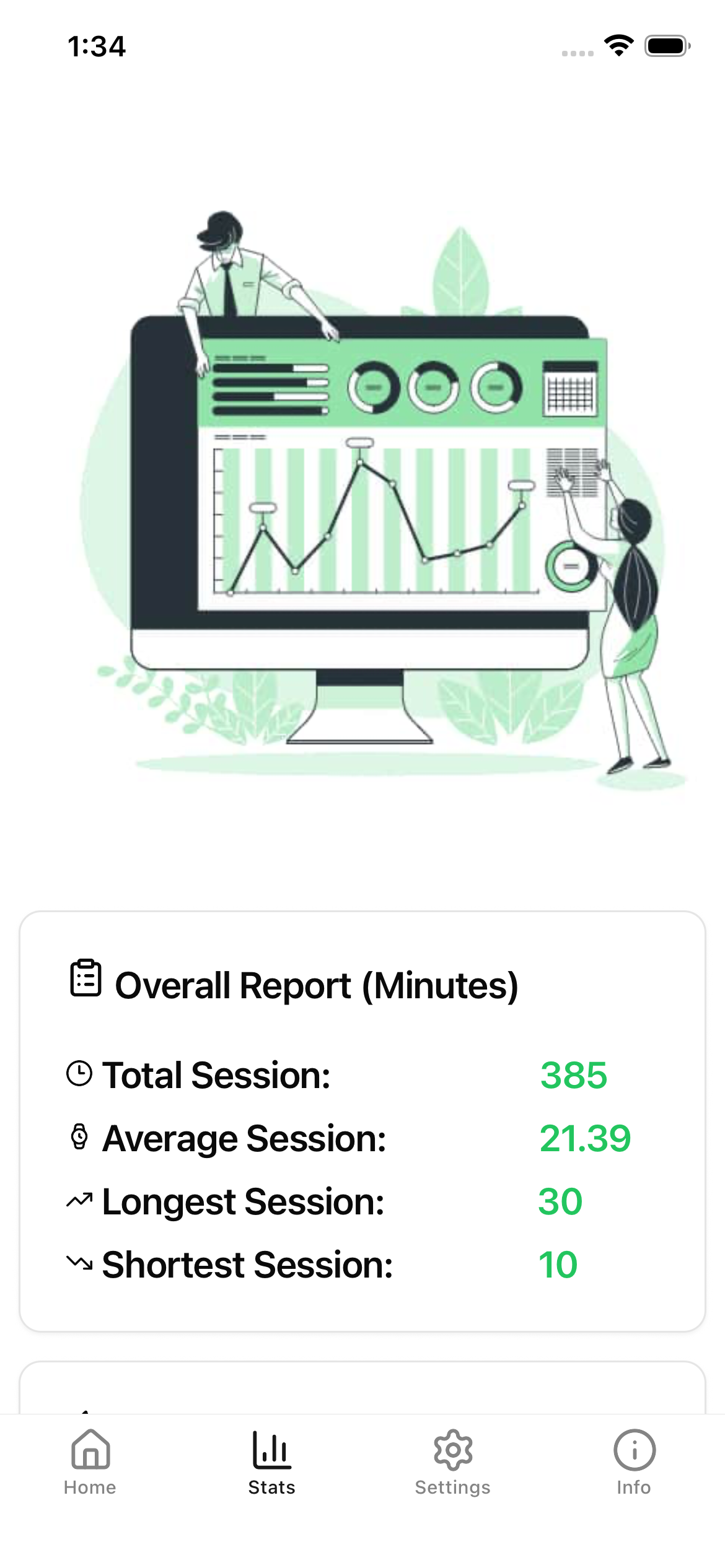 Screenshot 4 of Panda - Meditation Timer