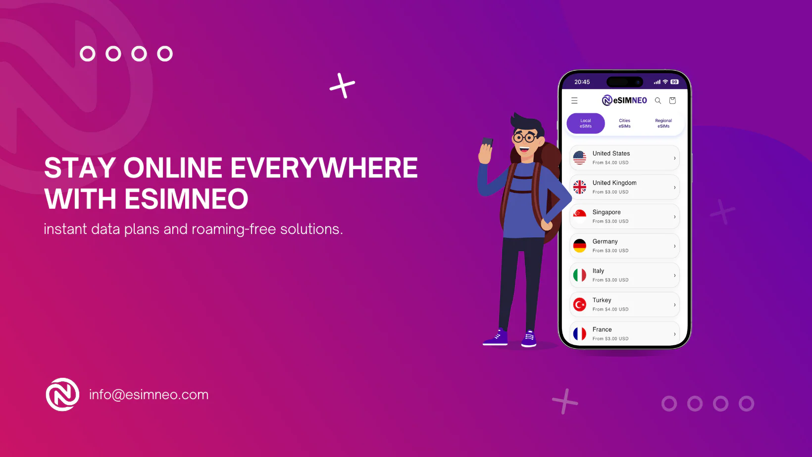 Screenshot 1 of eSIM Neo