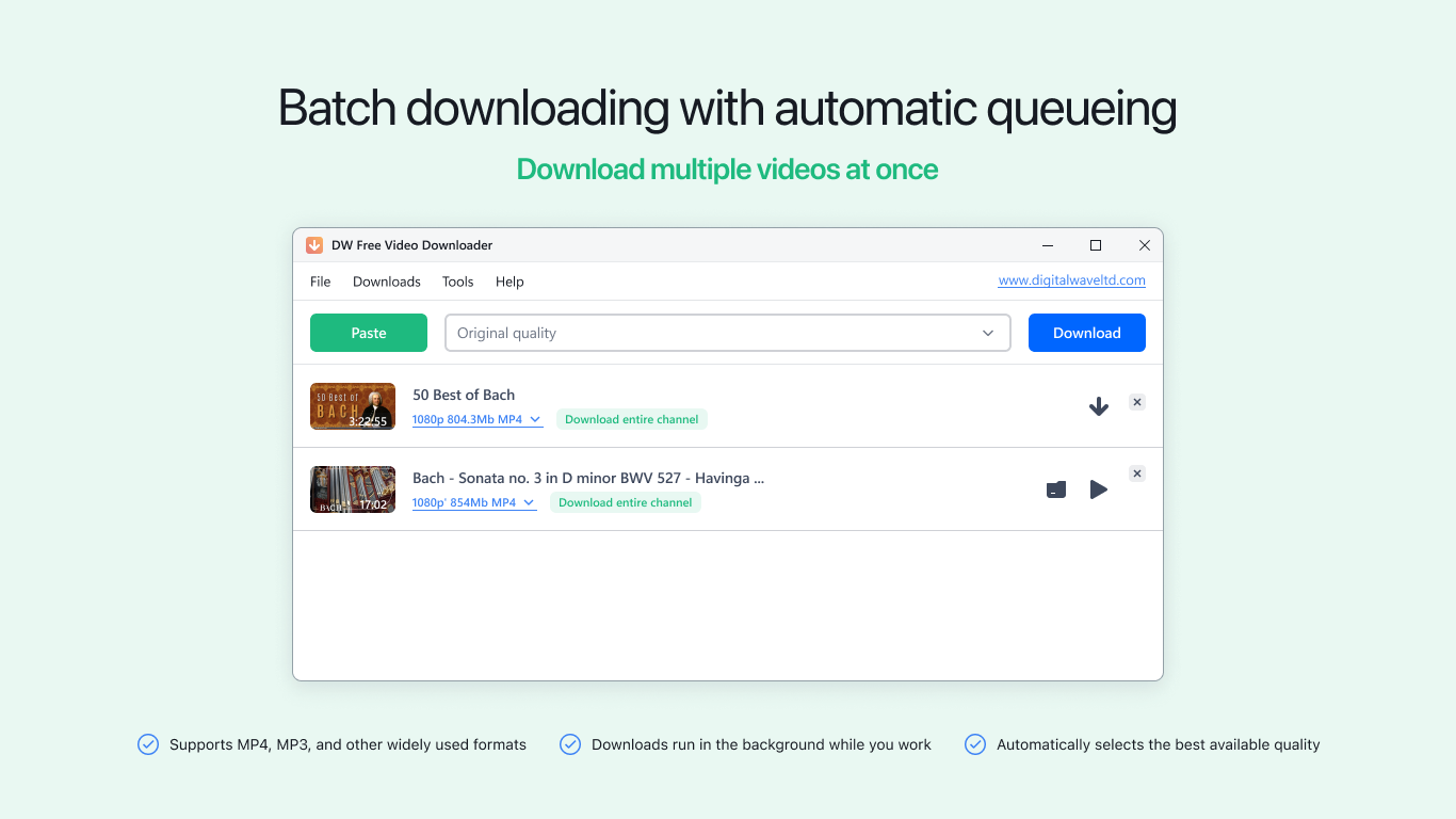 Screenshot 2 of DW Free Video Downloader