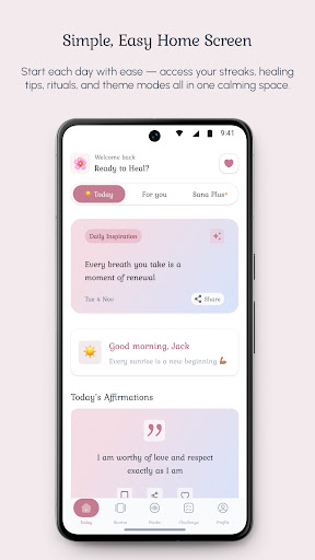 Screenshot 3 of Sana – Heal Gently, Together