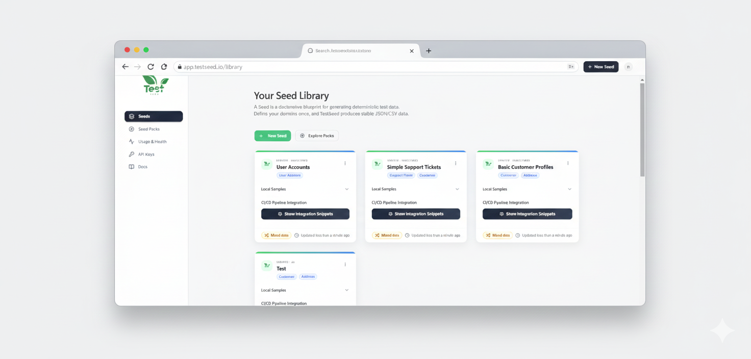 Screenshot 2 of TestSeed