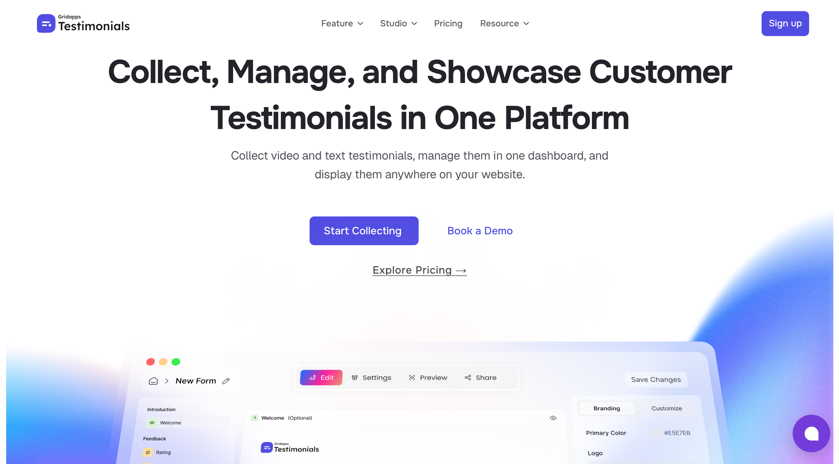 Screenshot 1 of Gridapps Testimonials