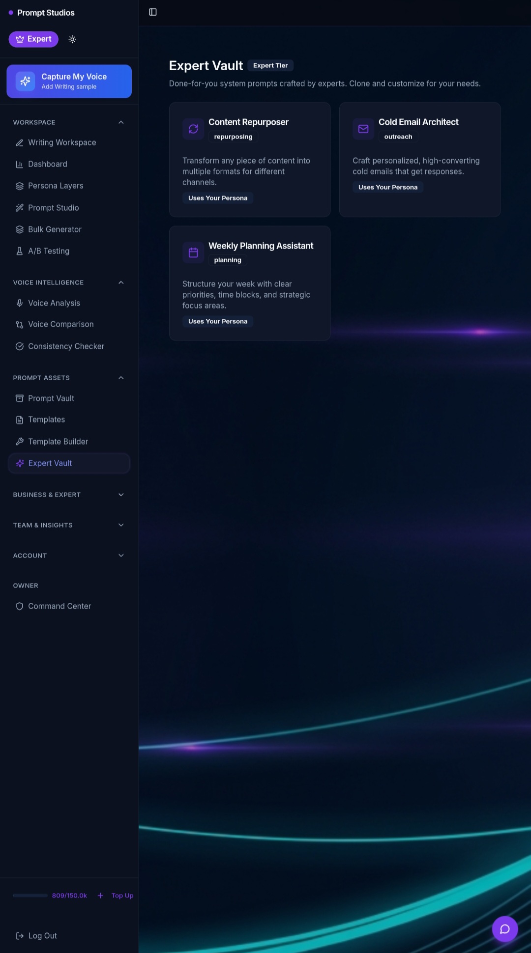 Screenshot 4 of PromptForge