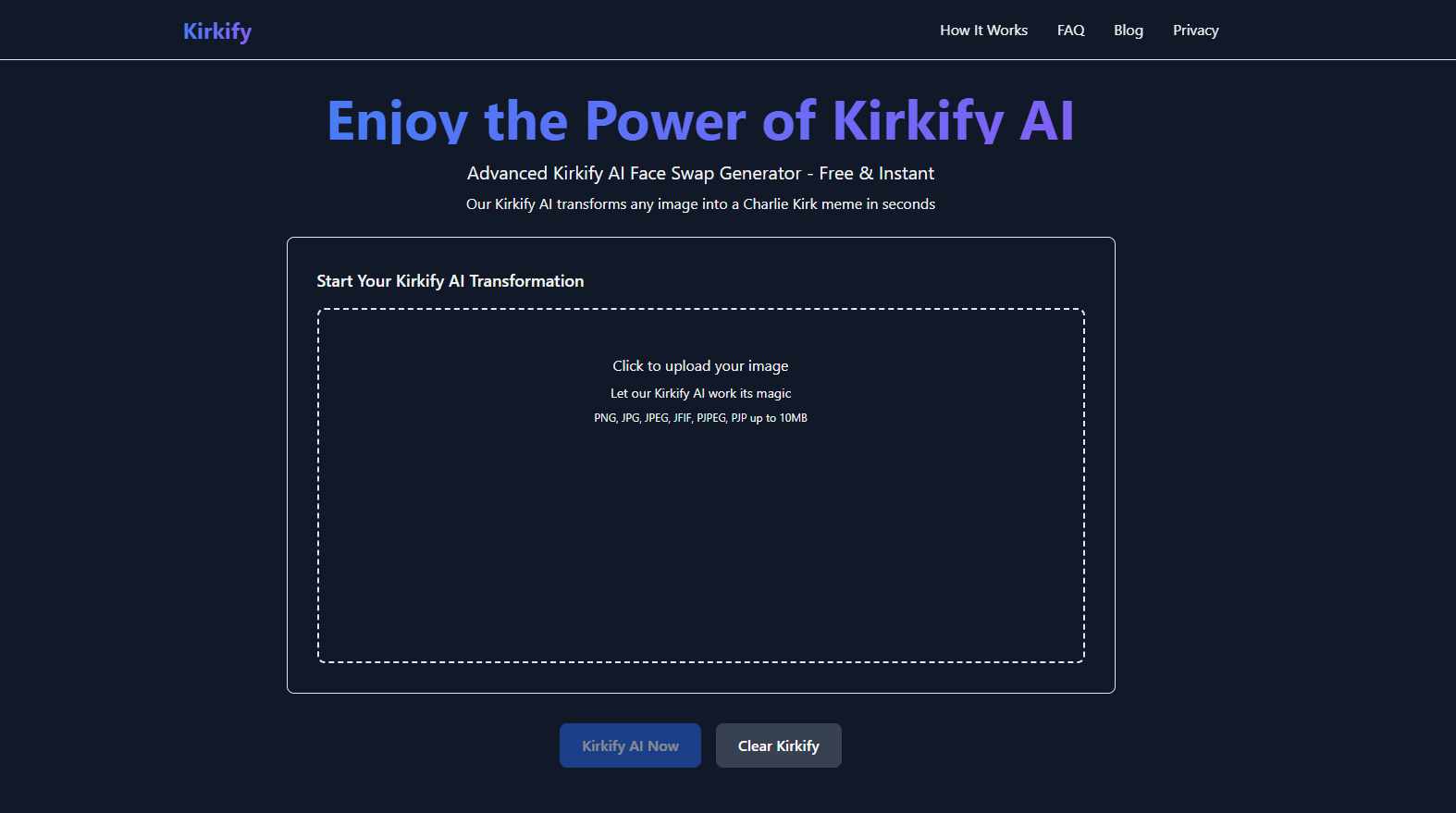 Screenshot 1 of Kirkify