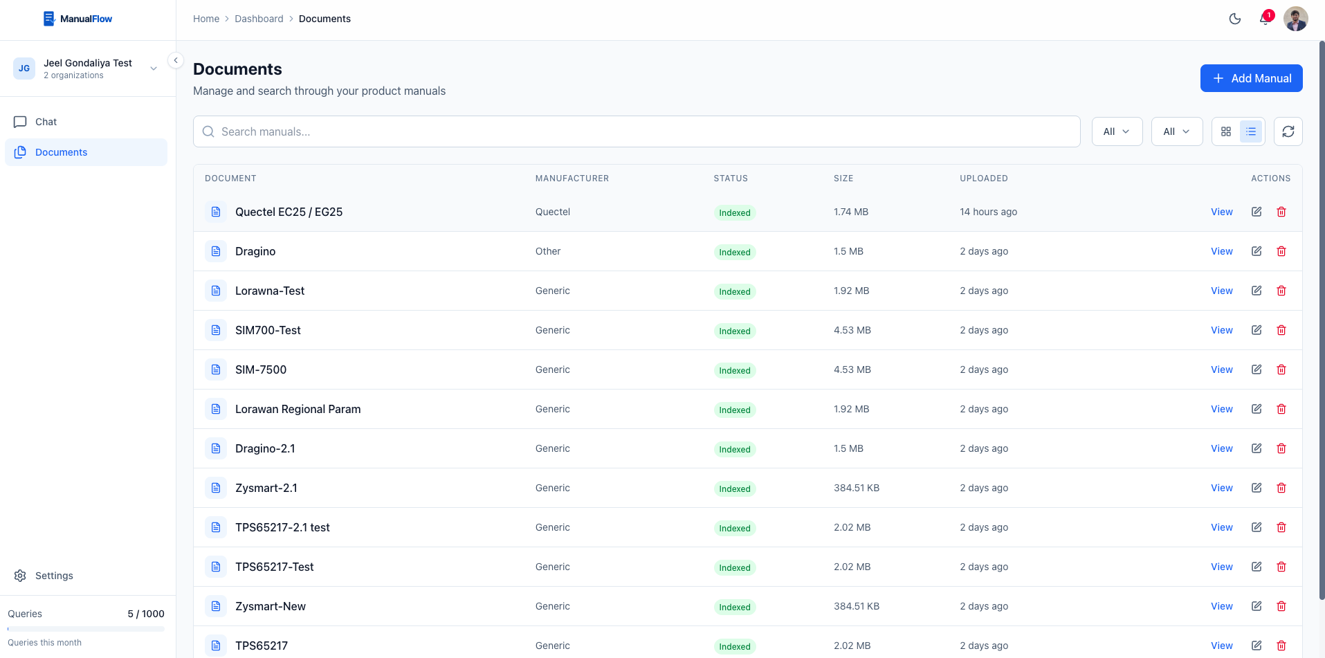 Screenshot 5 of ManualFlow.io