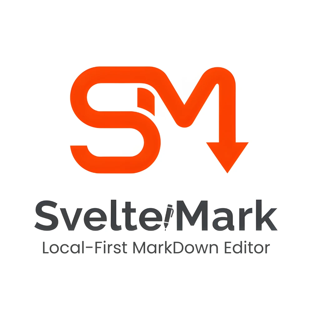 Screenshot 1 of SvelteMark - Privacy-First Markdown Edit