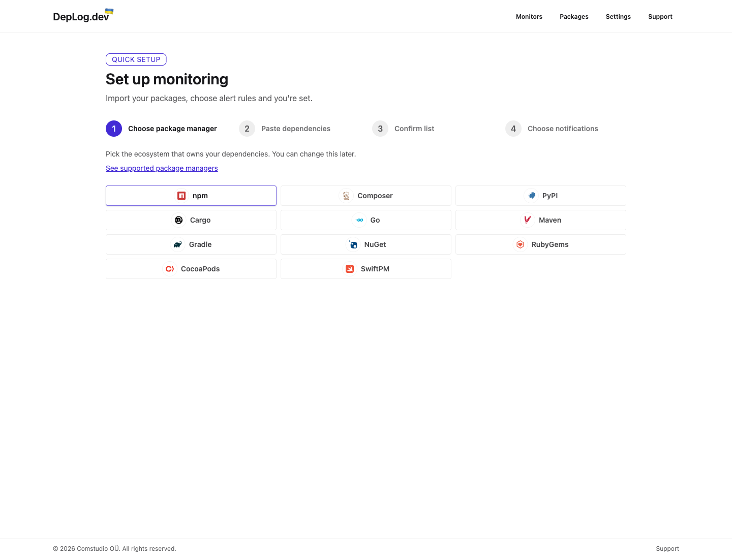 Screenshot 2 of DepLog